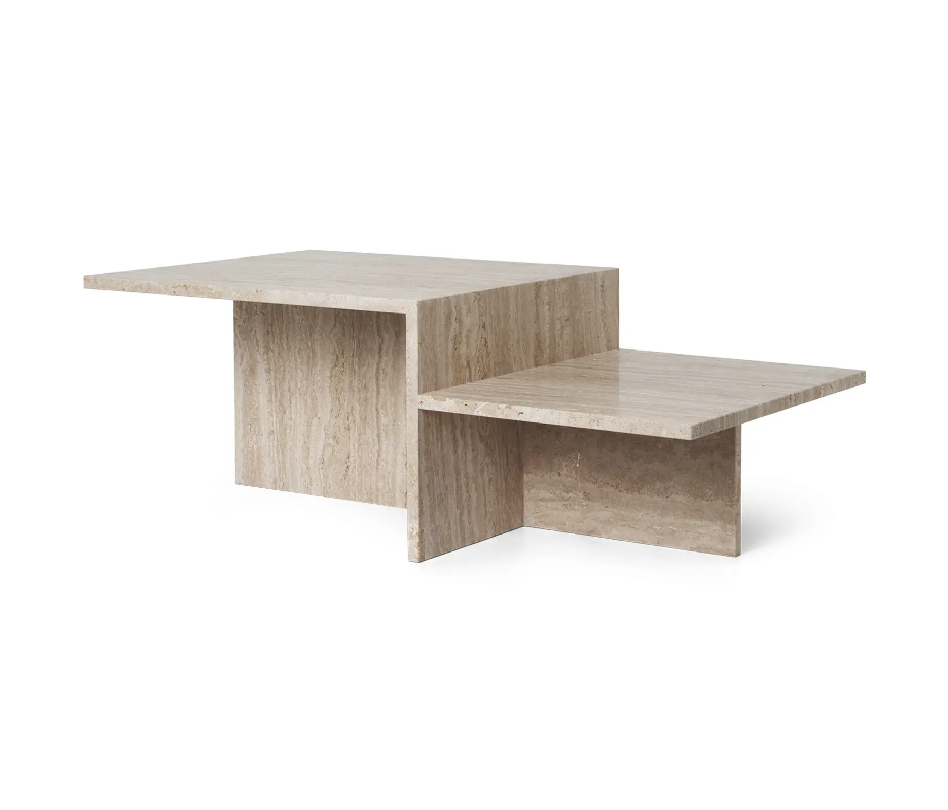 ferm LIVING - Distinct Coffee Table - Travertine