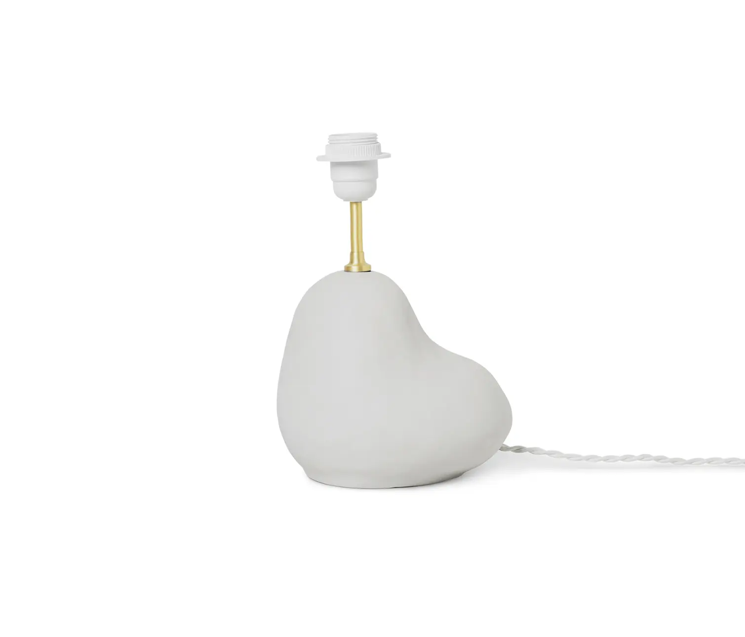 ferm LIVING - Hebe Lamp Base Small - Off-White