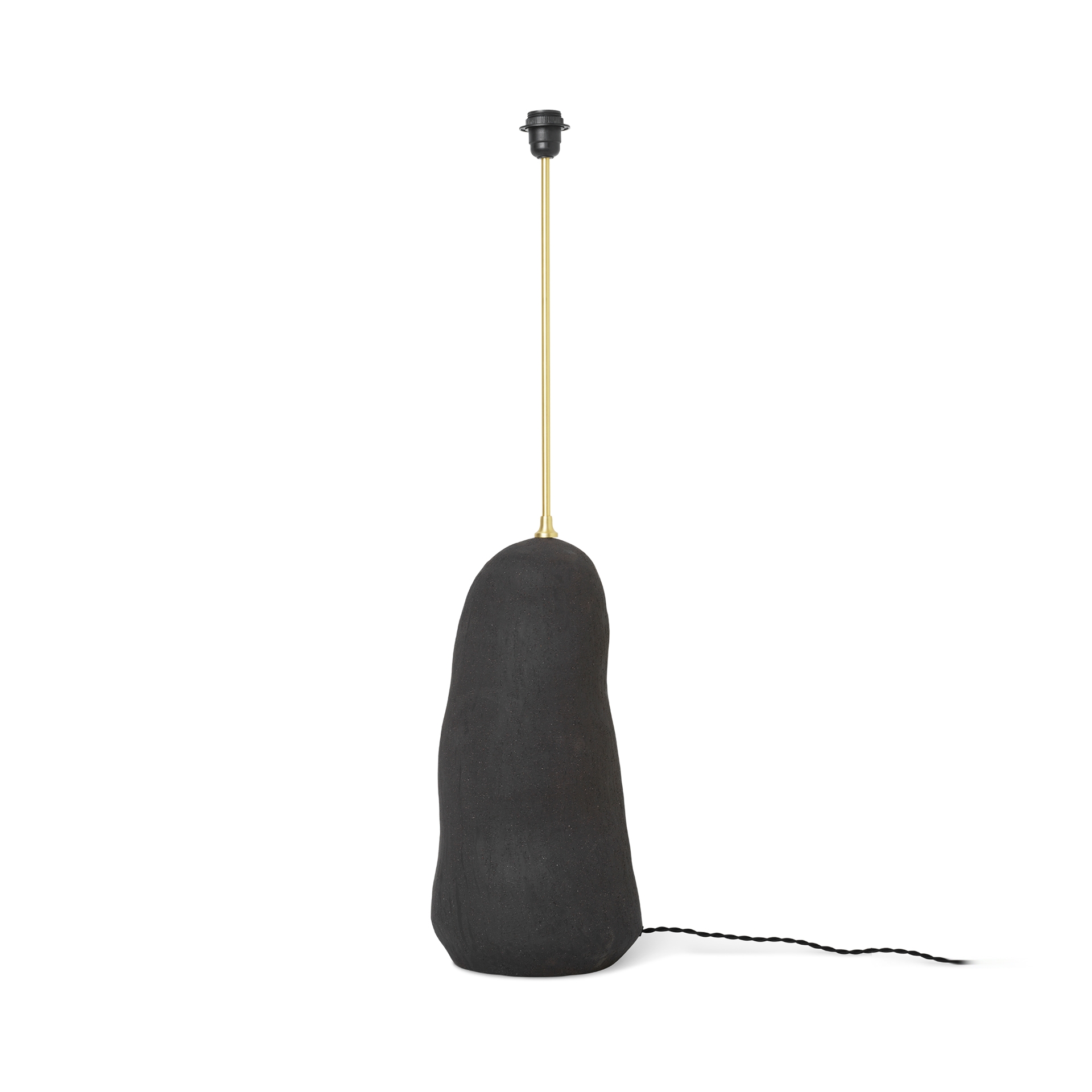 Display product Hebe Lamp Base Large - Dark Grey from manufacturer ferm LIVING