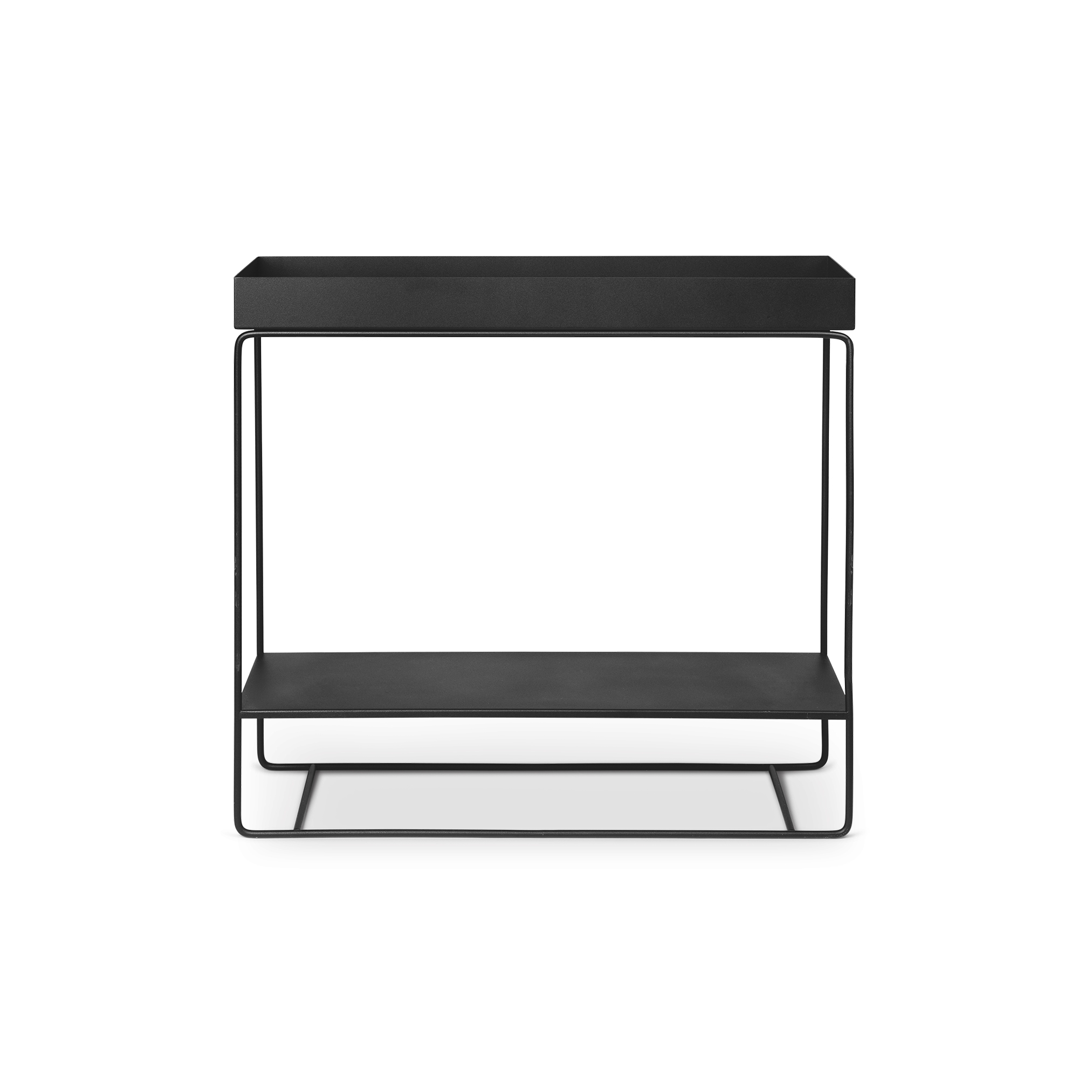 Plant Box Two-Tier - Black
