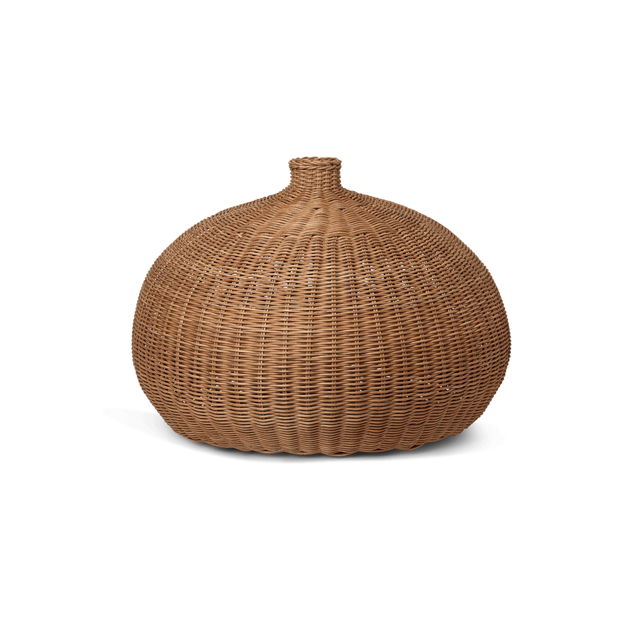 Display product Braided Lampshade - Belly - Natural from manufacturer ferm LIVING