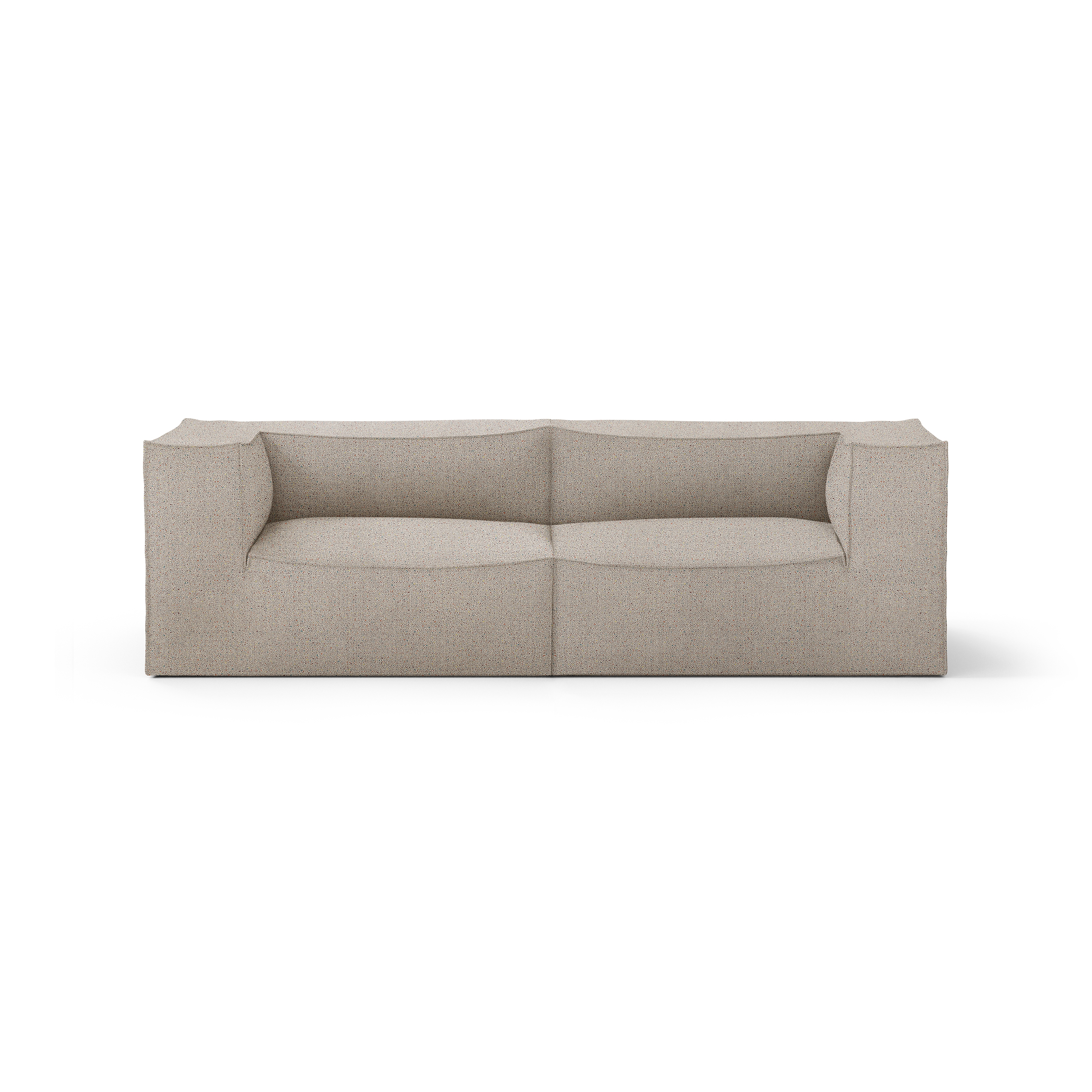 Afficher le produit Catena Armrest L L400 Confetti Bouclé - Light Grey du fabricant ferm LIVING