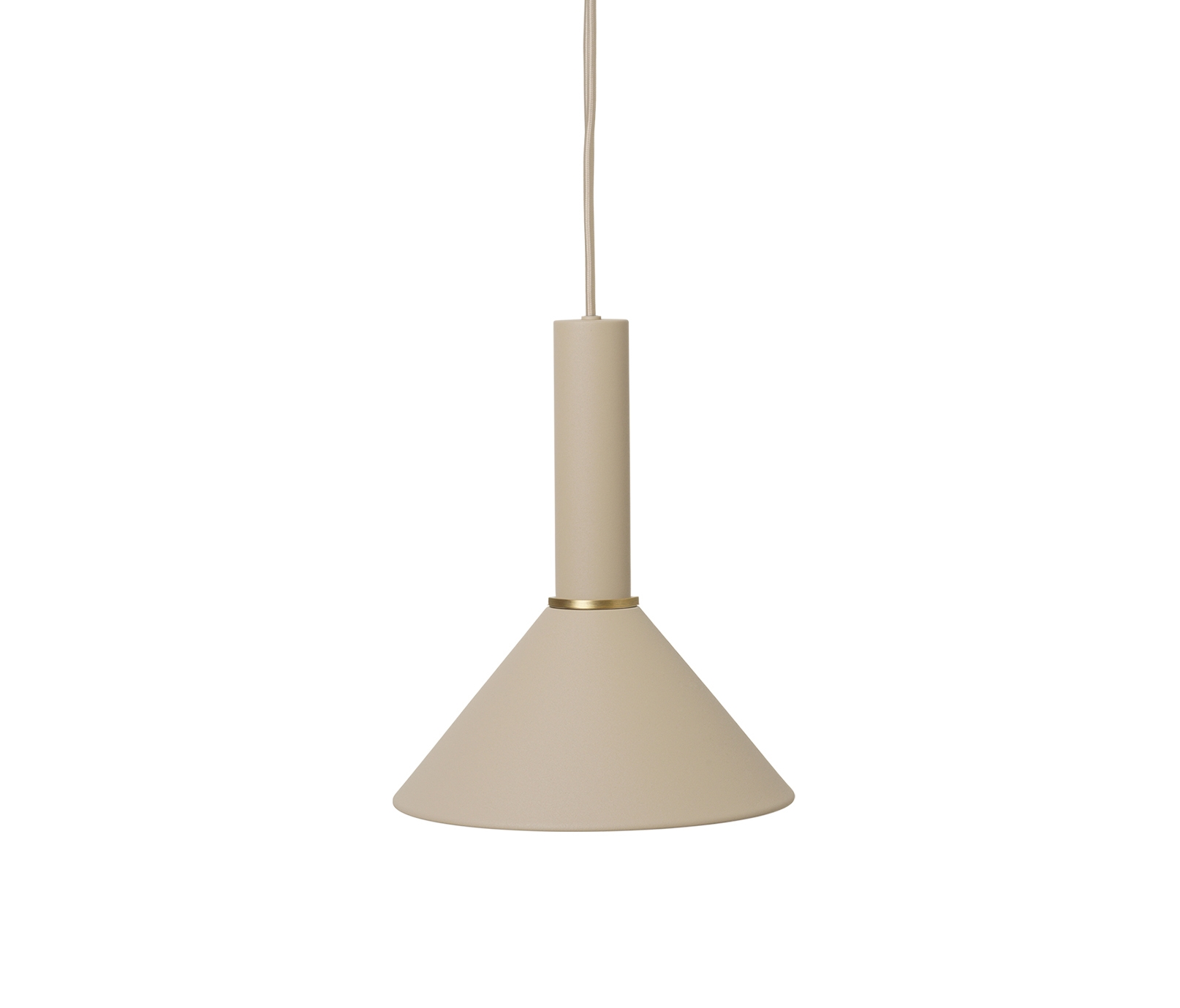 Display product Collect - Cone Shade - Cashmere from manufacturer ferm LIVING