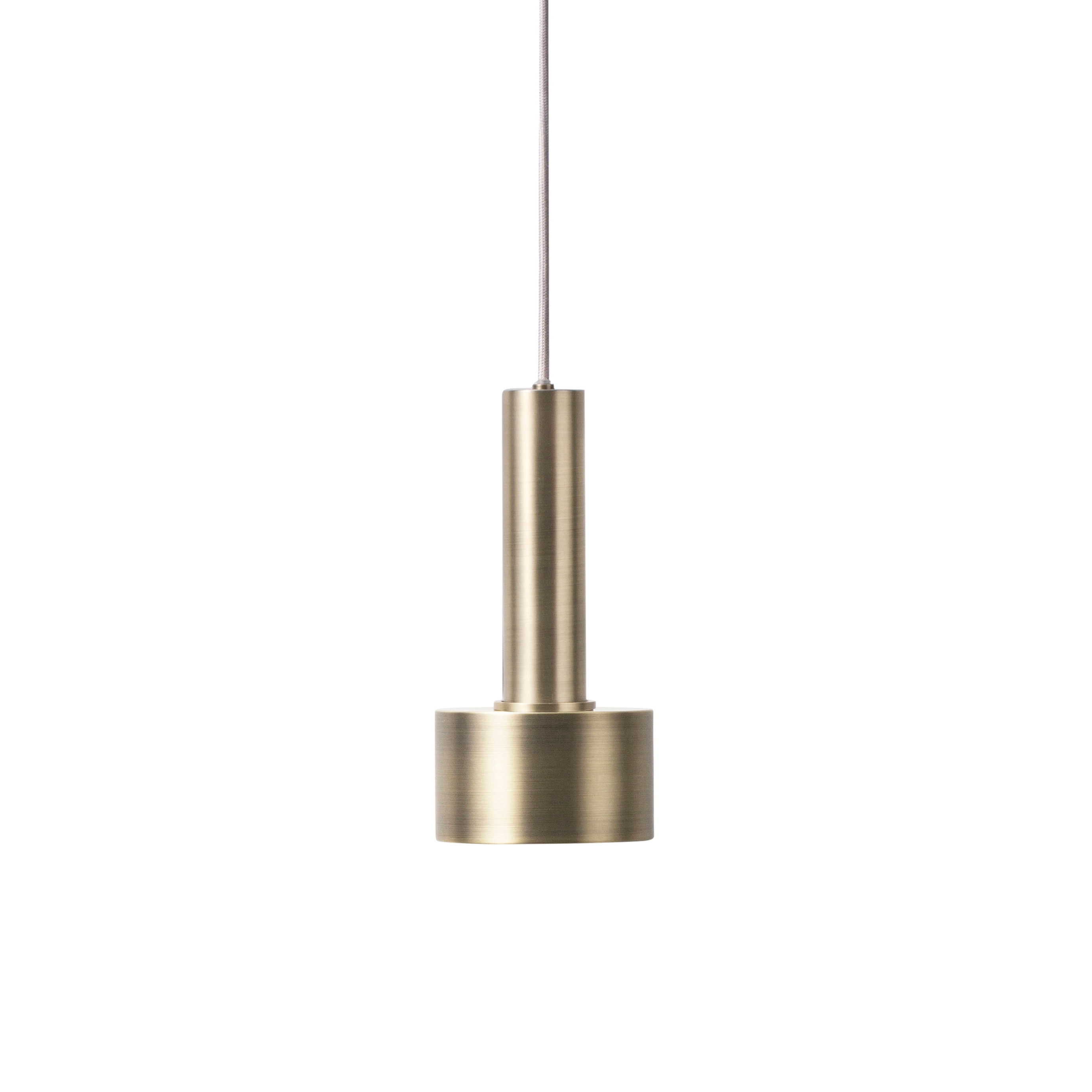 Vertoon produk Collect - Disc Shade - Brass van vervaardiger ferm LIVING