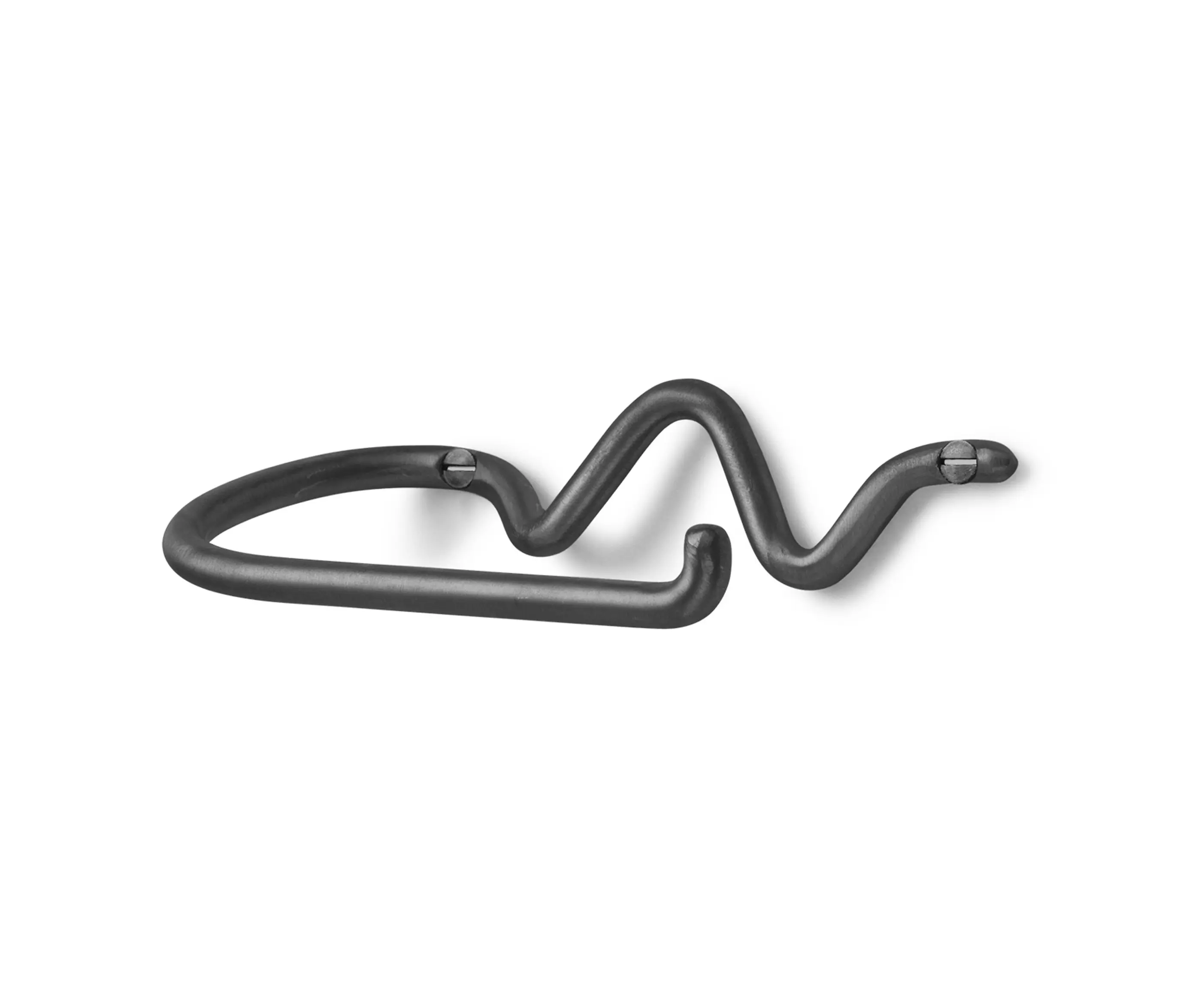 ferm LIVING - Curvature Toilet Paper Holder - Black Br