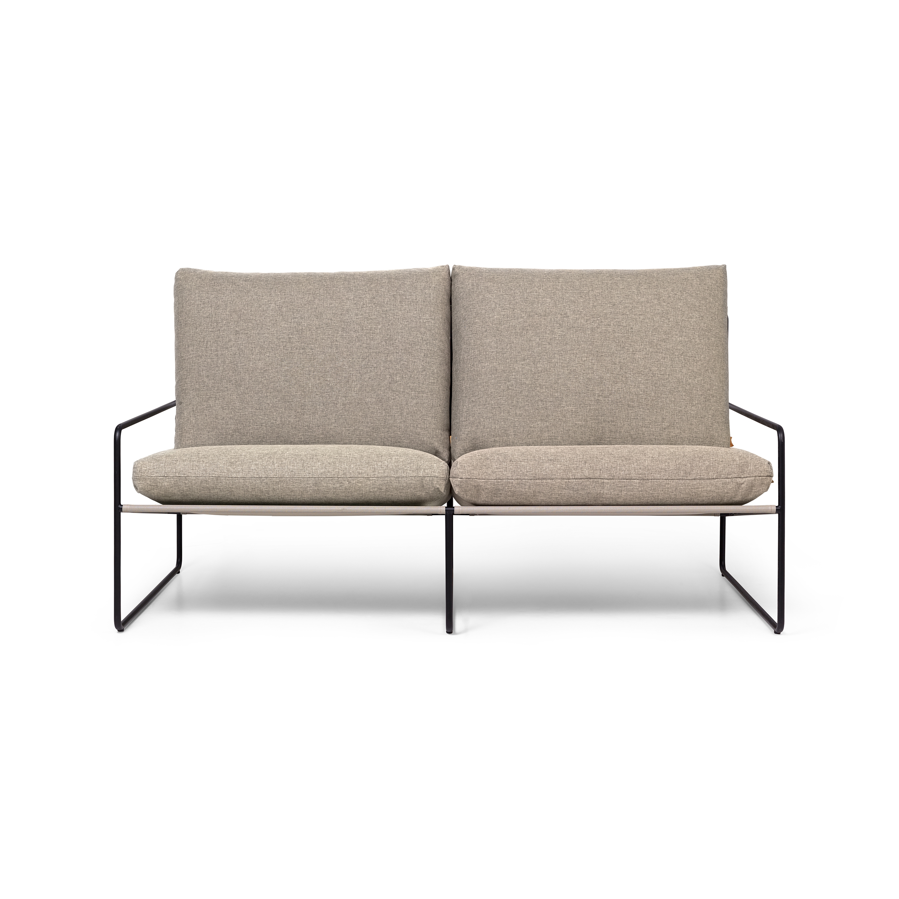 Display product Desert 2-seater Dolce - Black/Dark Sand from manufacturer ferm LIVING