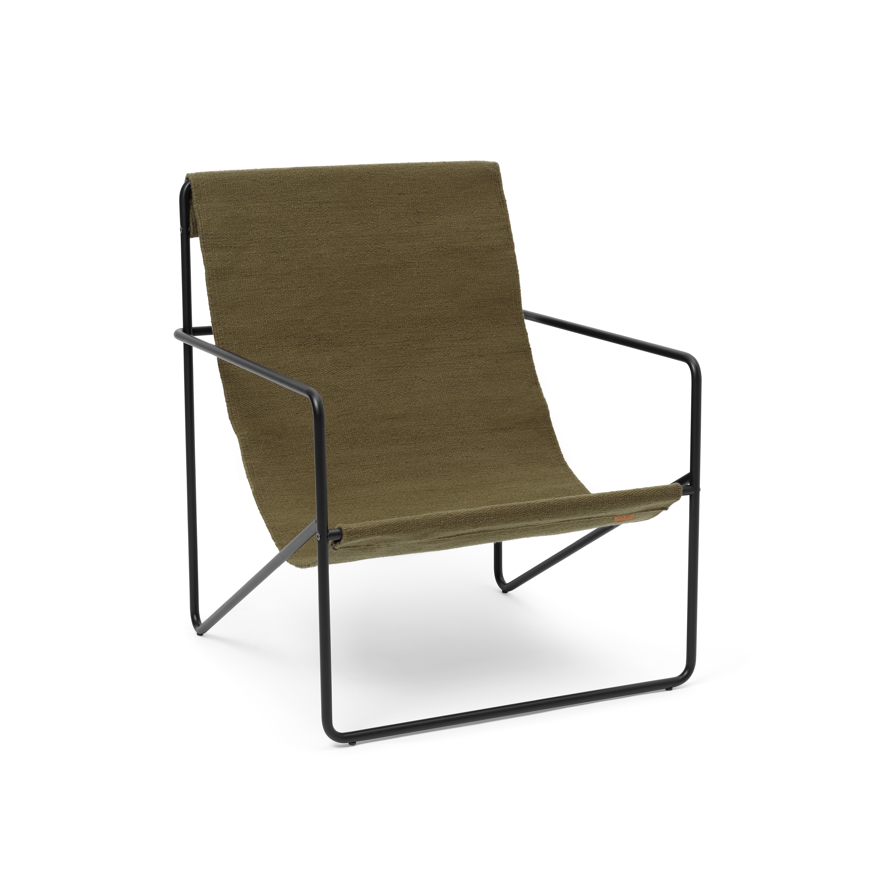 Desert Lounge Chair - Black/Olive