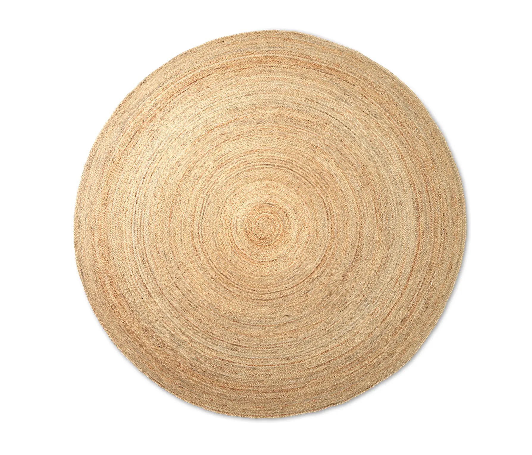 ferm LIVING - Eternal Round Jute Rug - Large - Natural