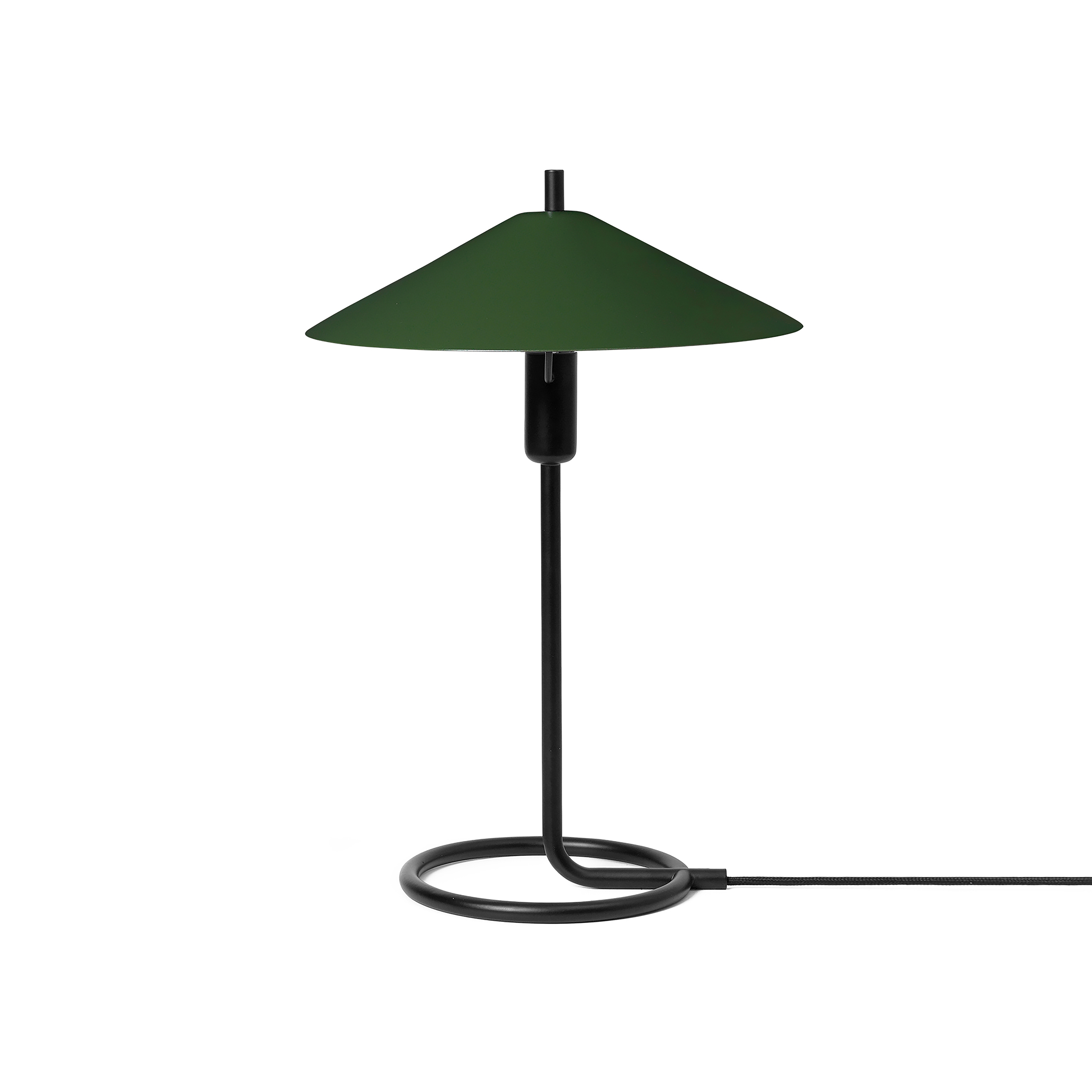 Display product Filo Table Lamp - Black/Dark Olive from manufacturer ferm LIVING