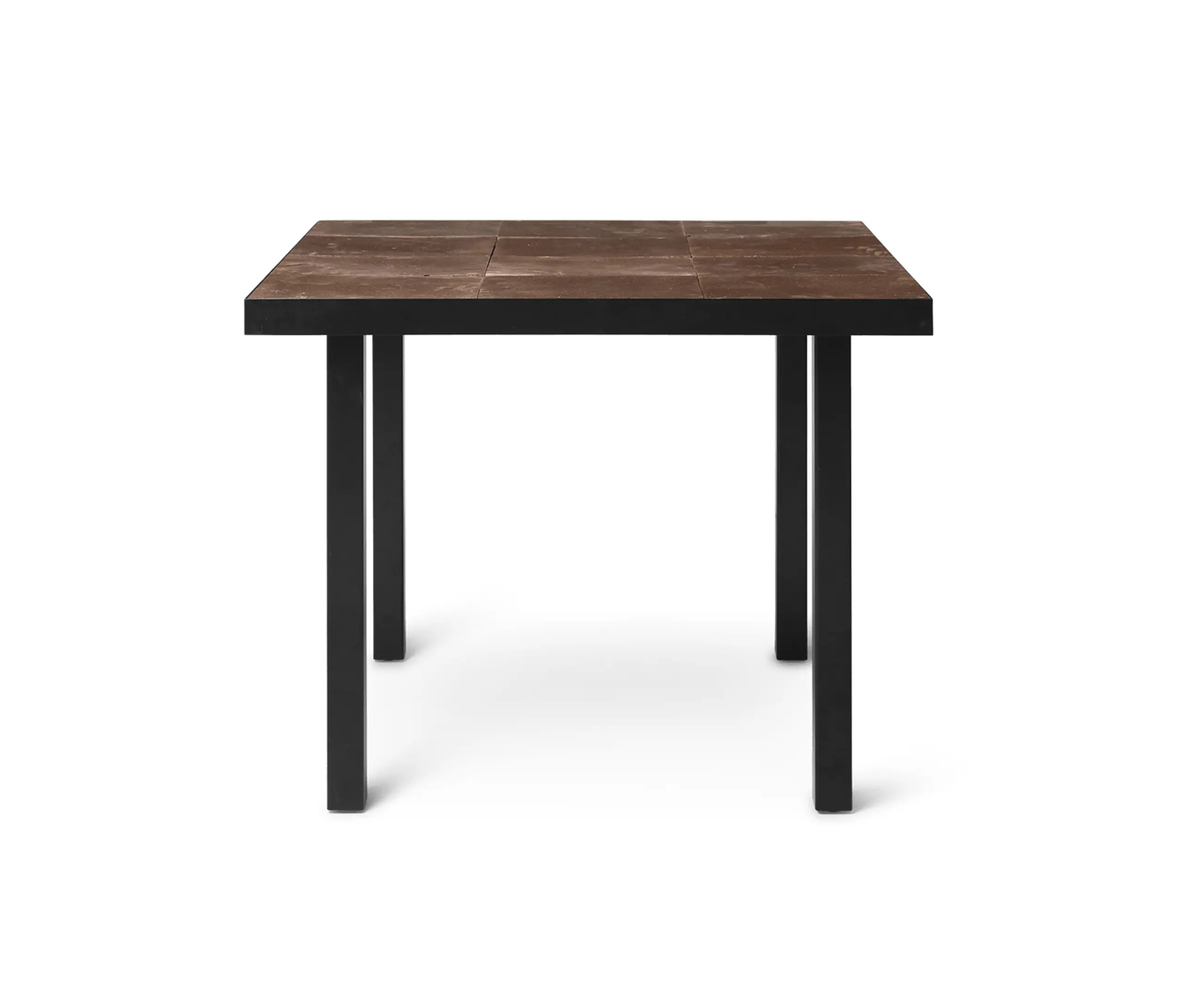 ferm LIVING - Flod Café Table-Mocha/Black