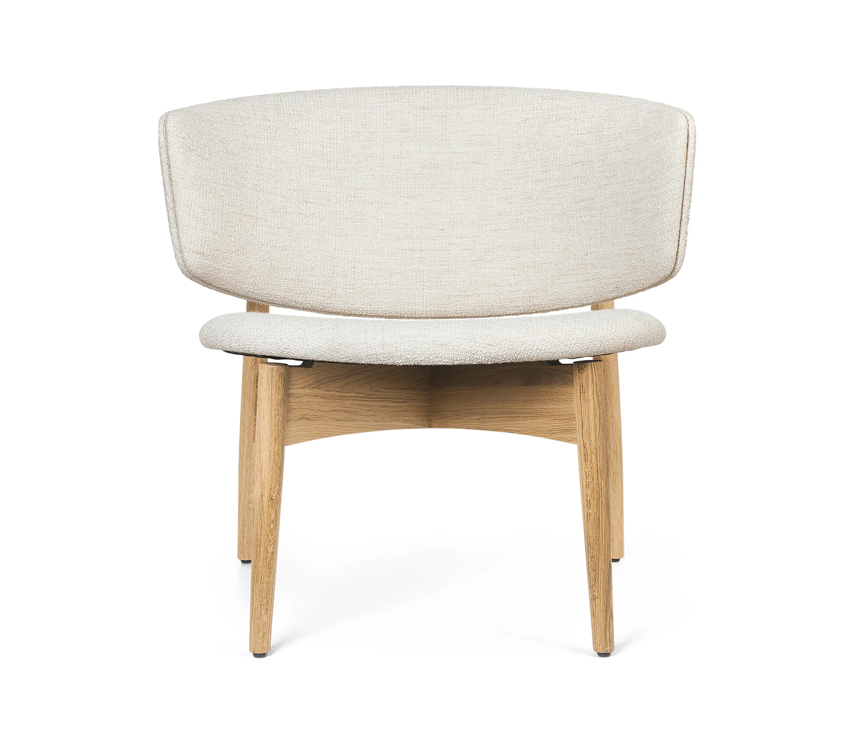 ferm LIVING - Herman Lounge Wo Boucle - Nat. Oak/Off-white