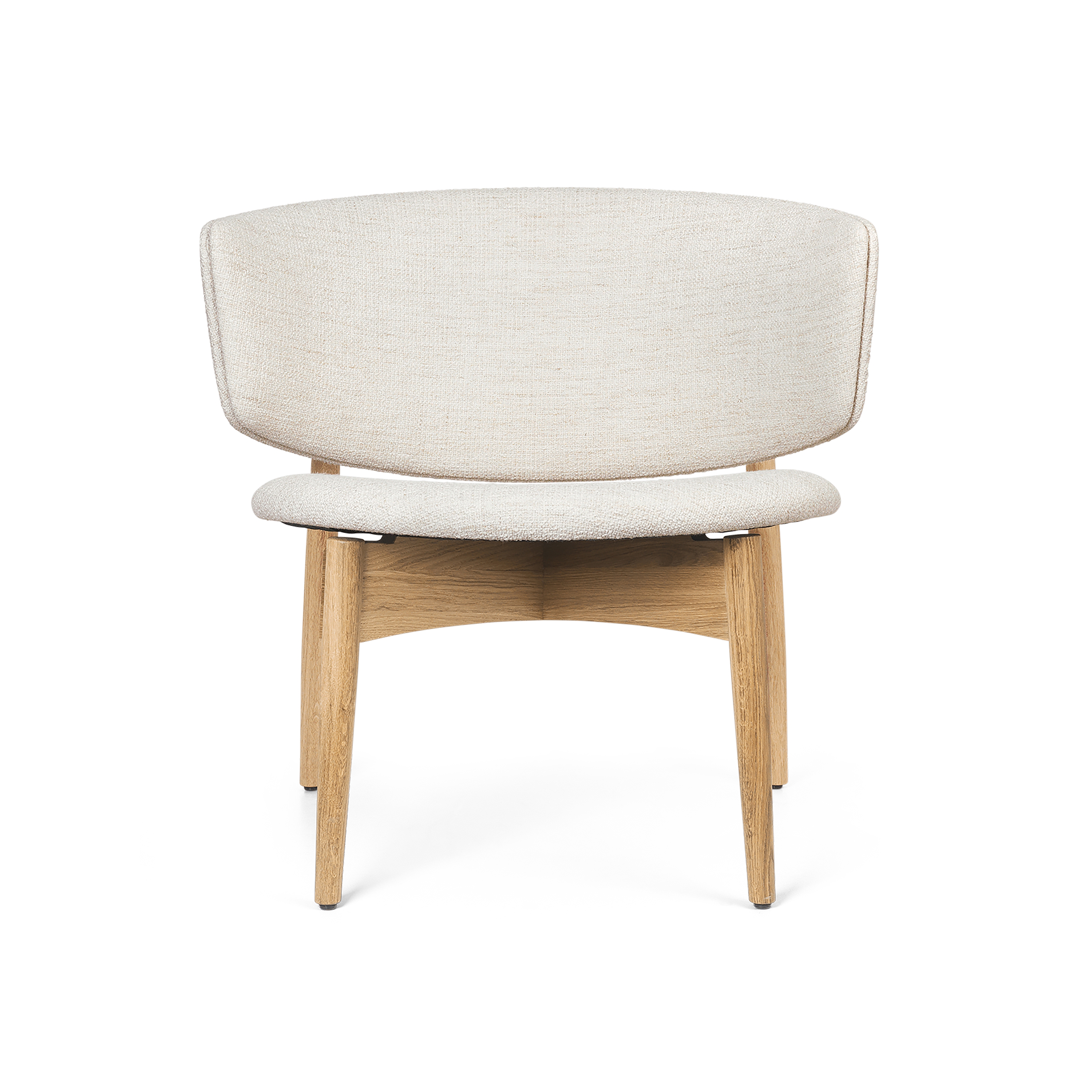 Display product Herman Lounge Wo Boucle - Nat. Oak/Off-white from manufacturer ferm LIVING