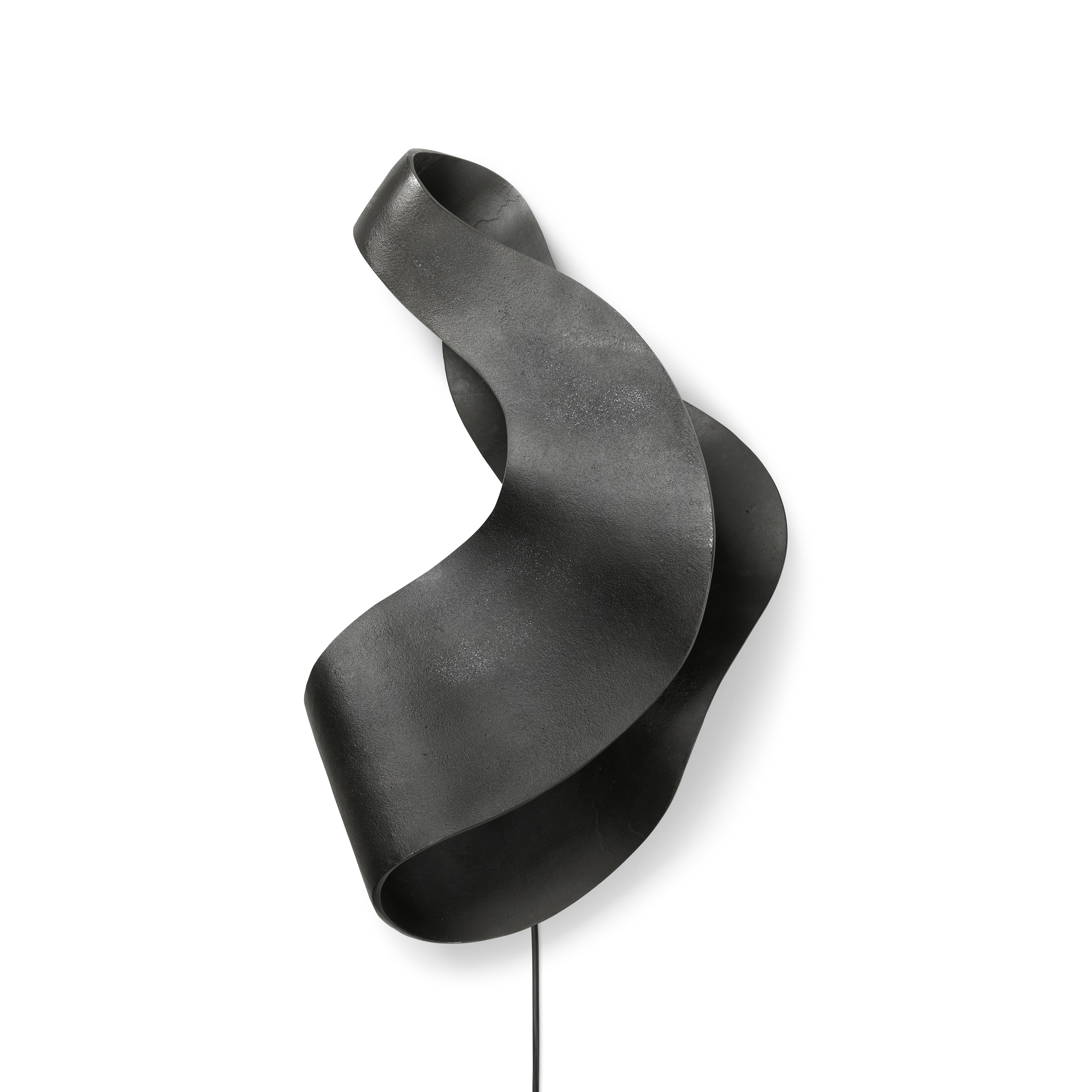 Display product Oyster Wall Lamp - Black from manufacturer ferm LIVING