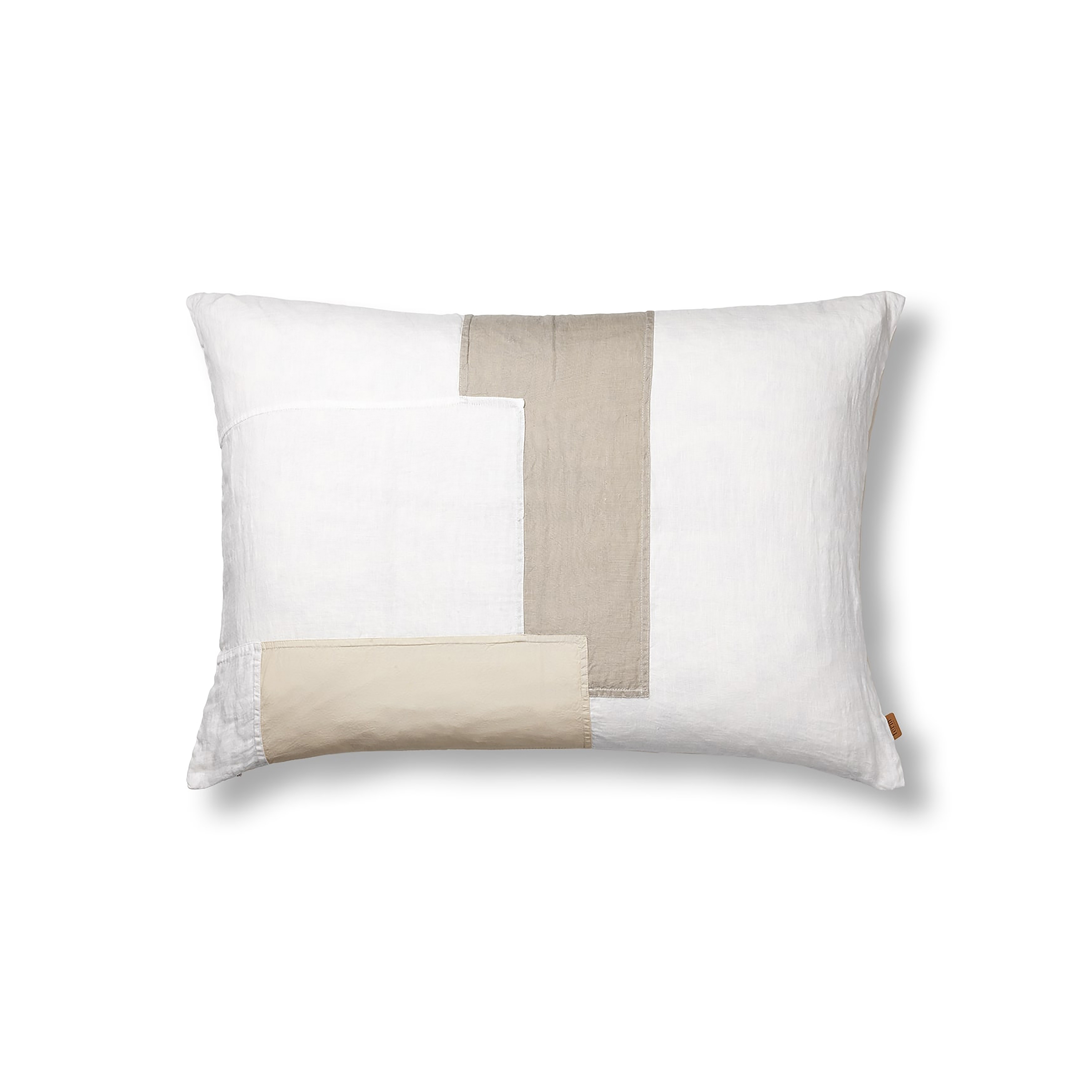 Produkt Part cushion - Rectangular - Off-white des Herstellers ferm LIVING anzeigen
