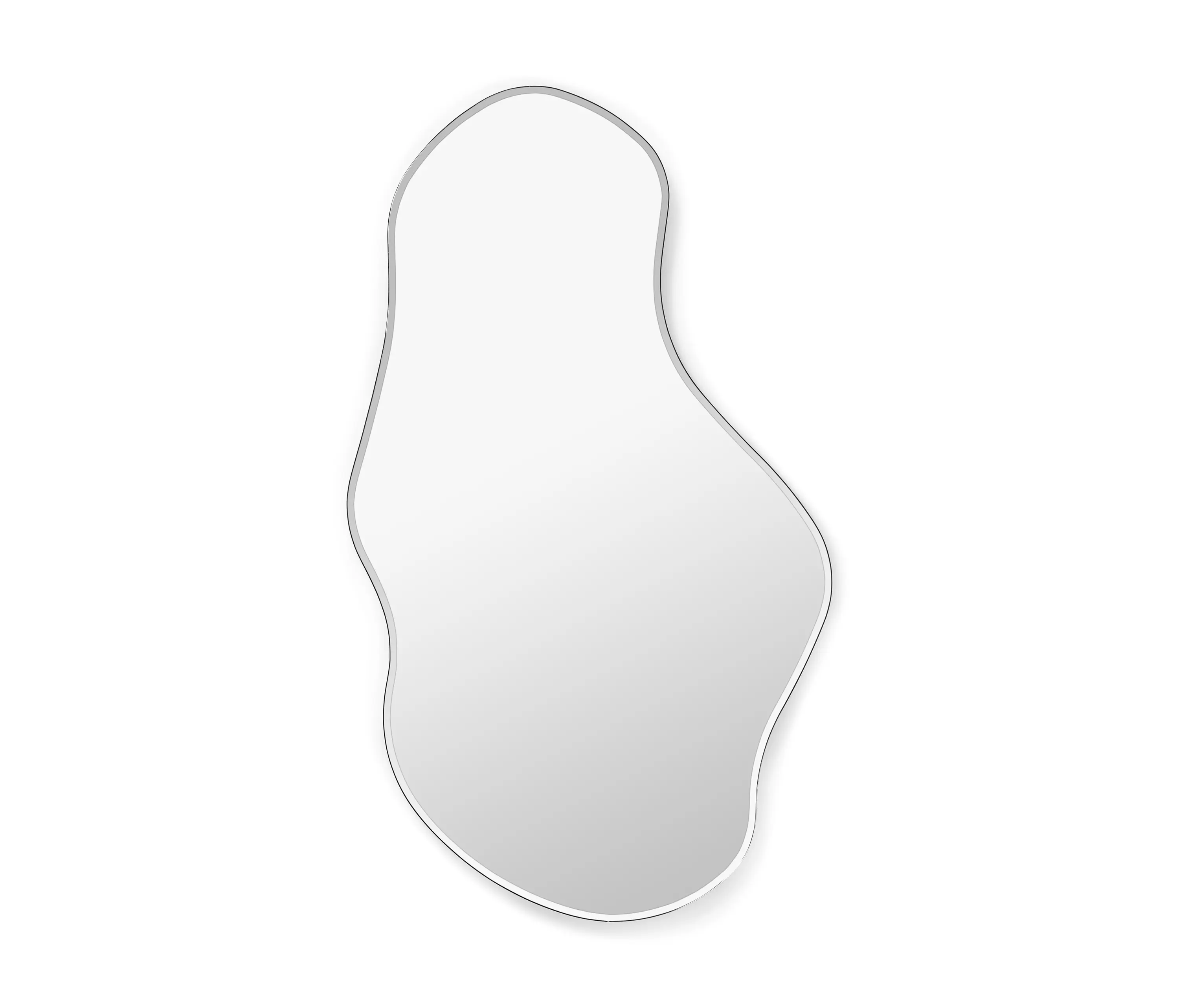 ferm LIVING - Pond Mirror - Large - Dark Chrome