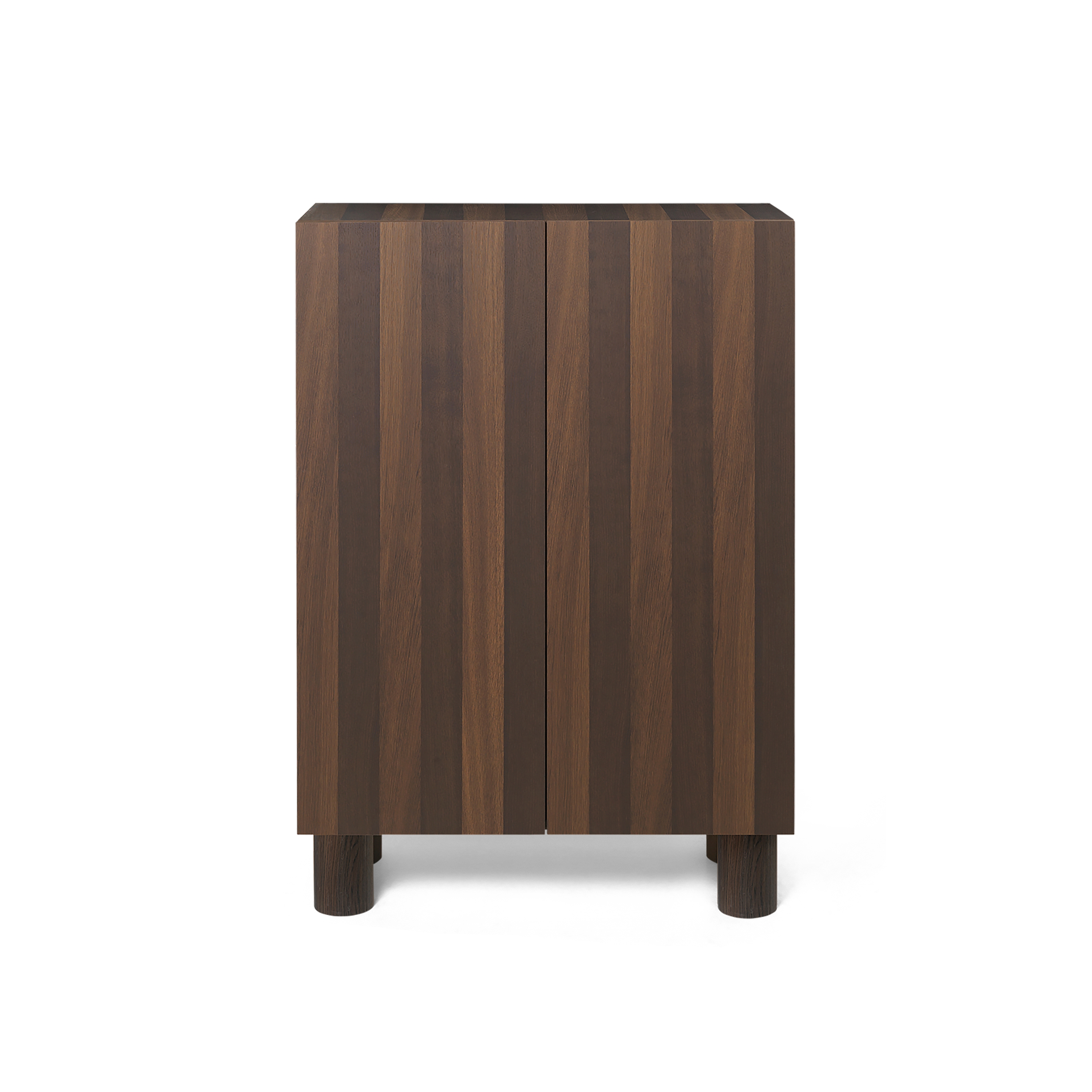 Afficher le produit Post Storage Cabinet - Smoked Oak du fabricant ferm LIVING