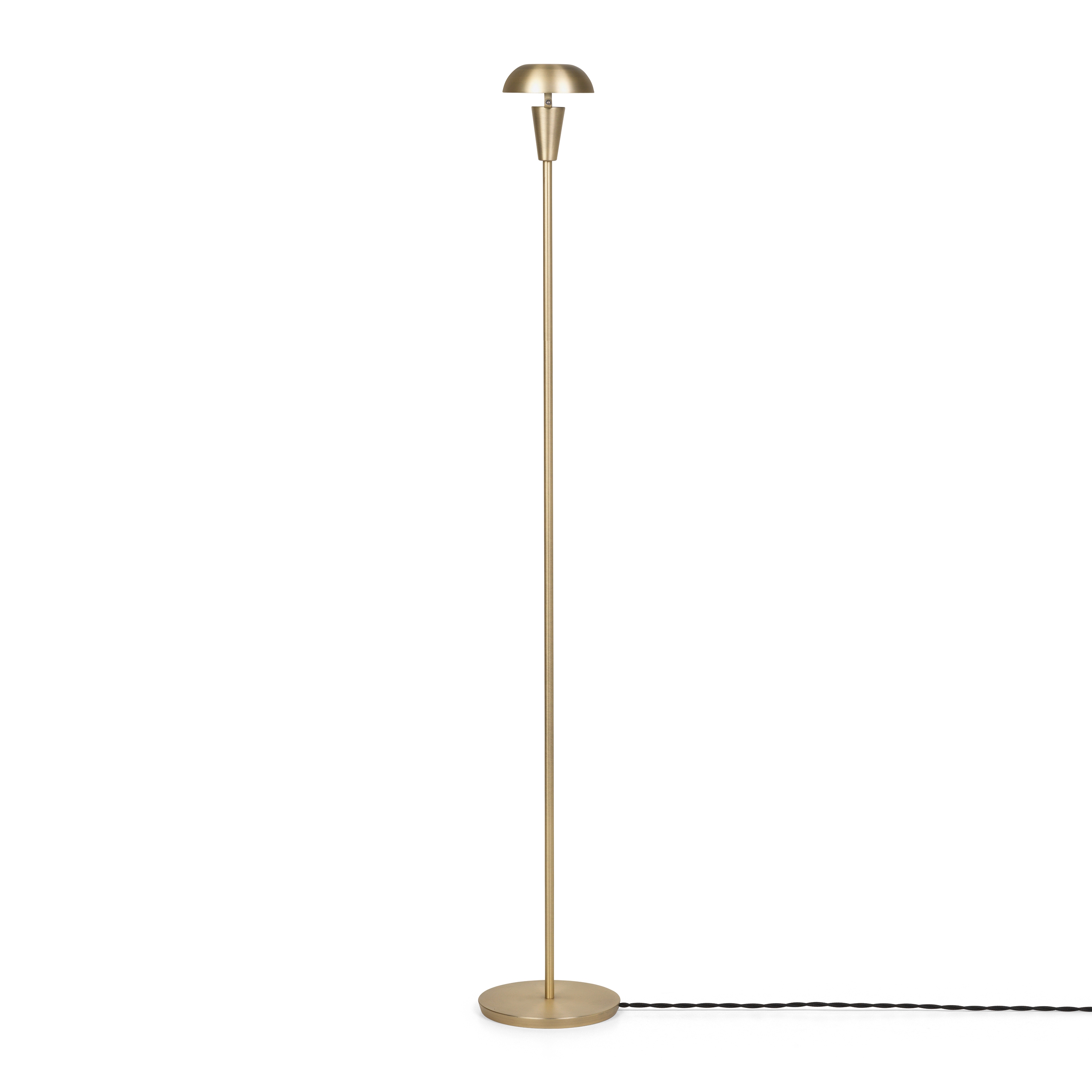 Display product Tiny Floor Lamp - Brass from manufacturer ferm LIVING