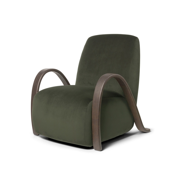 Display product Buur Lounge Chair - Nordic Bouclé from manufacturer ferm LIVING