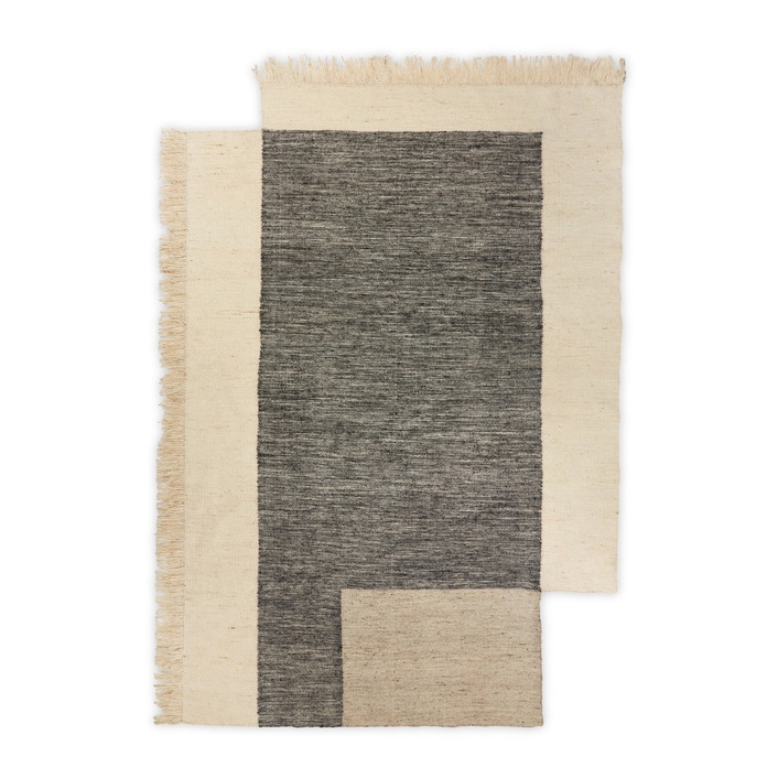 Produkt Counter Rug 200 x 300 - Charcoal/Off-white des Herstellers ferm LIVING anzeigen