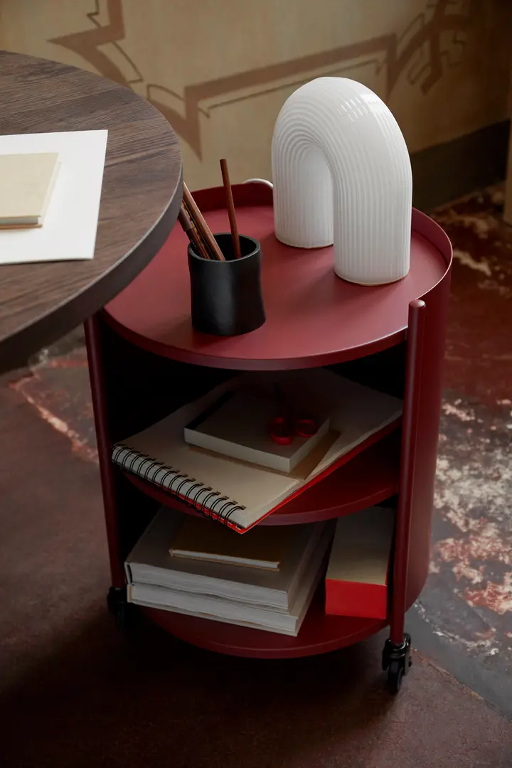 ferm LIVING - Eve Storage - Mahogany Red