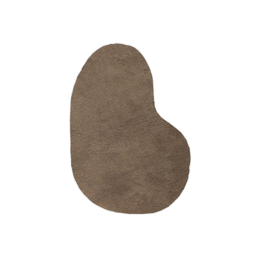 Display product Forma Wool Rug - Ash Brown from manufacturer ferm LIVING