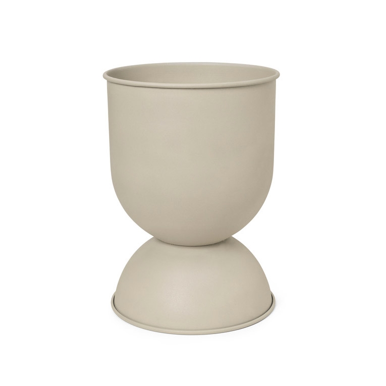 Hourglass Pot - Large - Cashmere