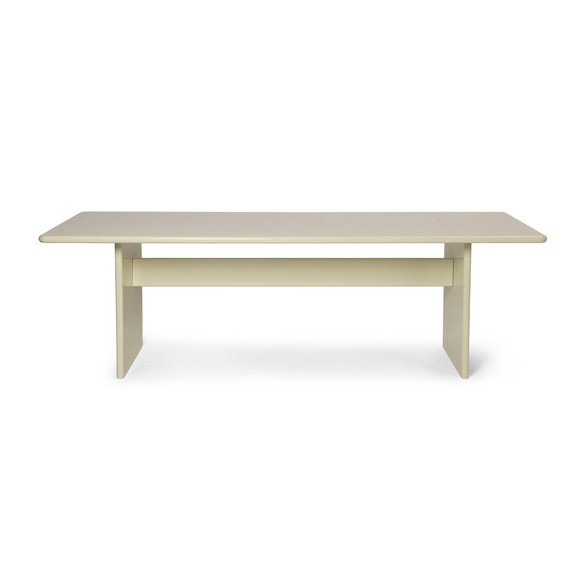 Mostra il prodotto Rink Dining Table - Large - Eggshell del produttore ferm LIVING