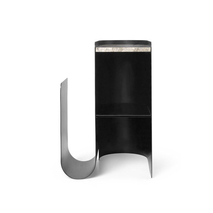 Vault Side Table - Black