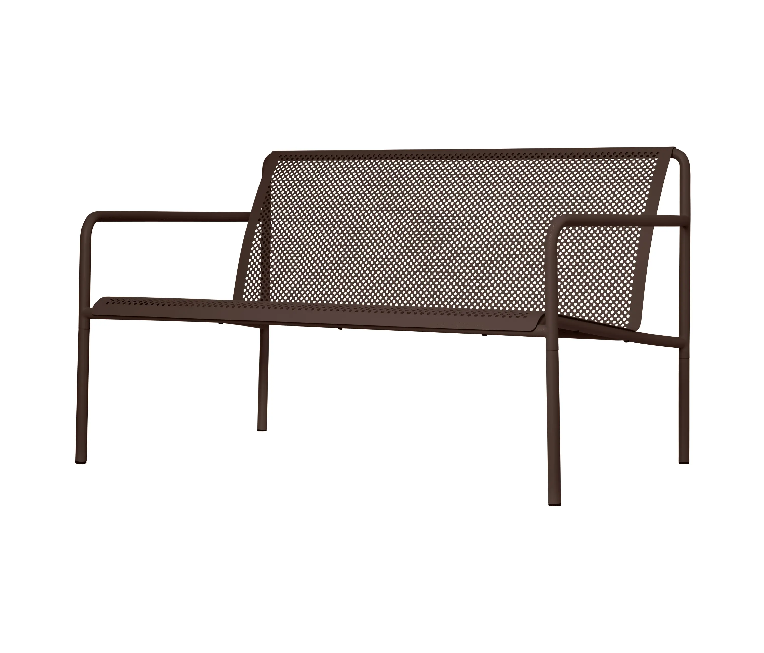 ferm LIVING - Dapple Lounge 2-Seater - Dark Chocolate