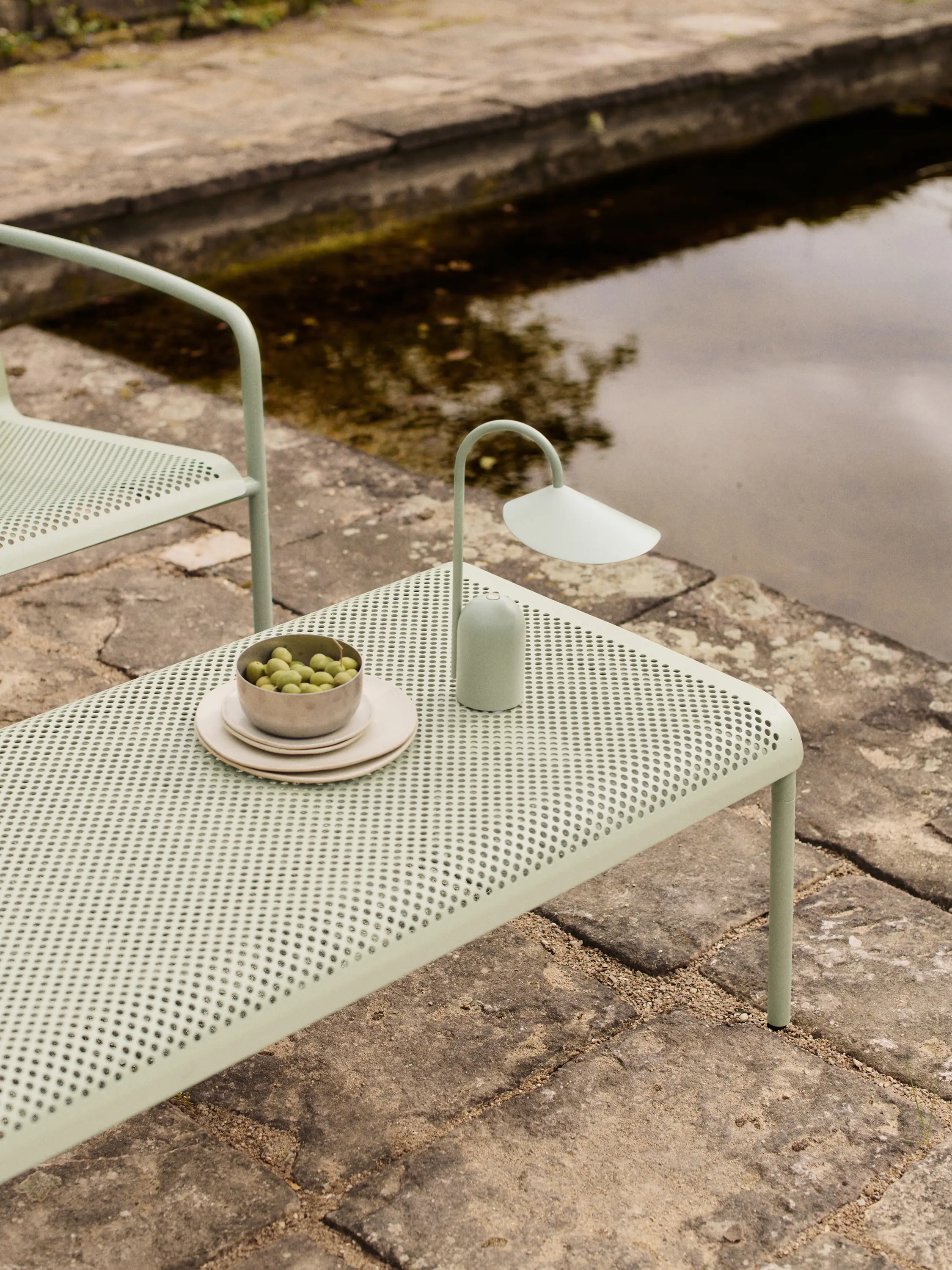 ferm LIVING - Dapple Lounge 2-Seater - Tea Green