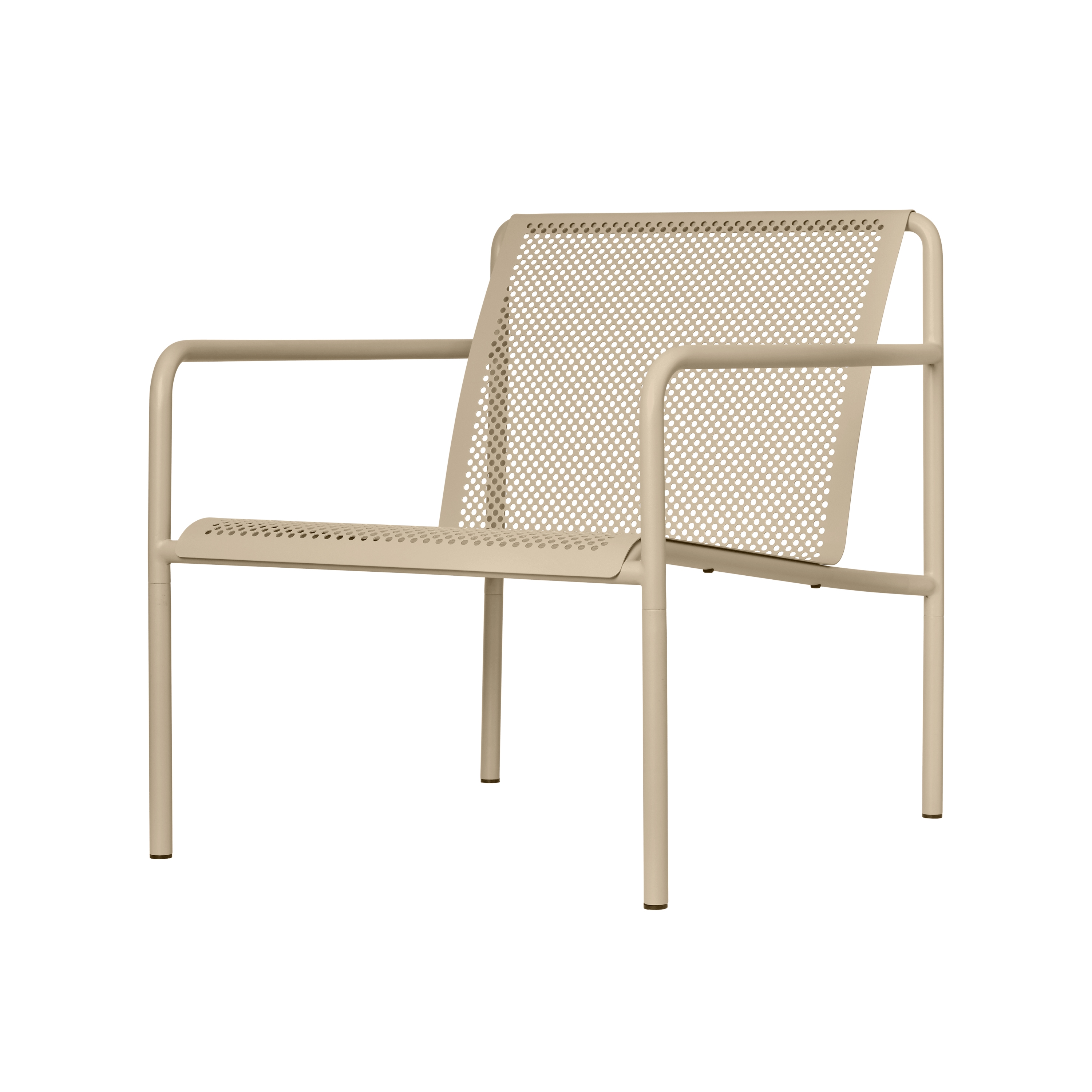 Dapple Lounge Chair with Arms - Cashmere