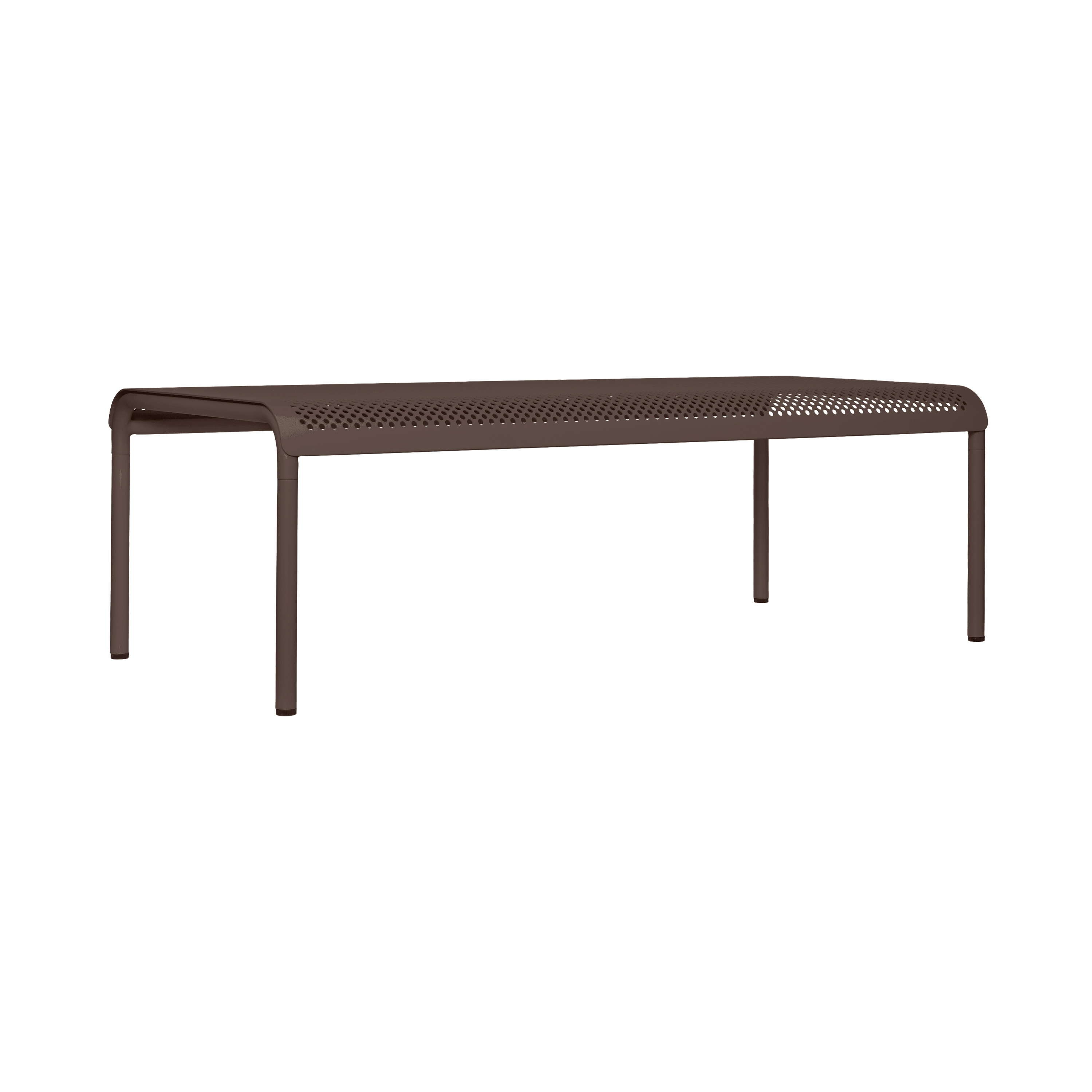 Dapple Low Table - 114 x 57 - Dark Chocolate