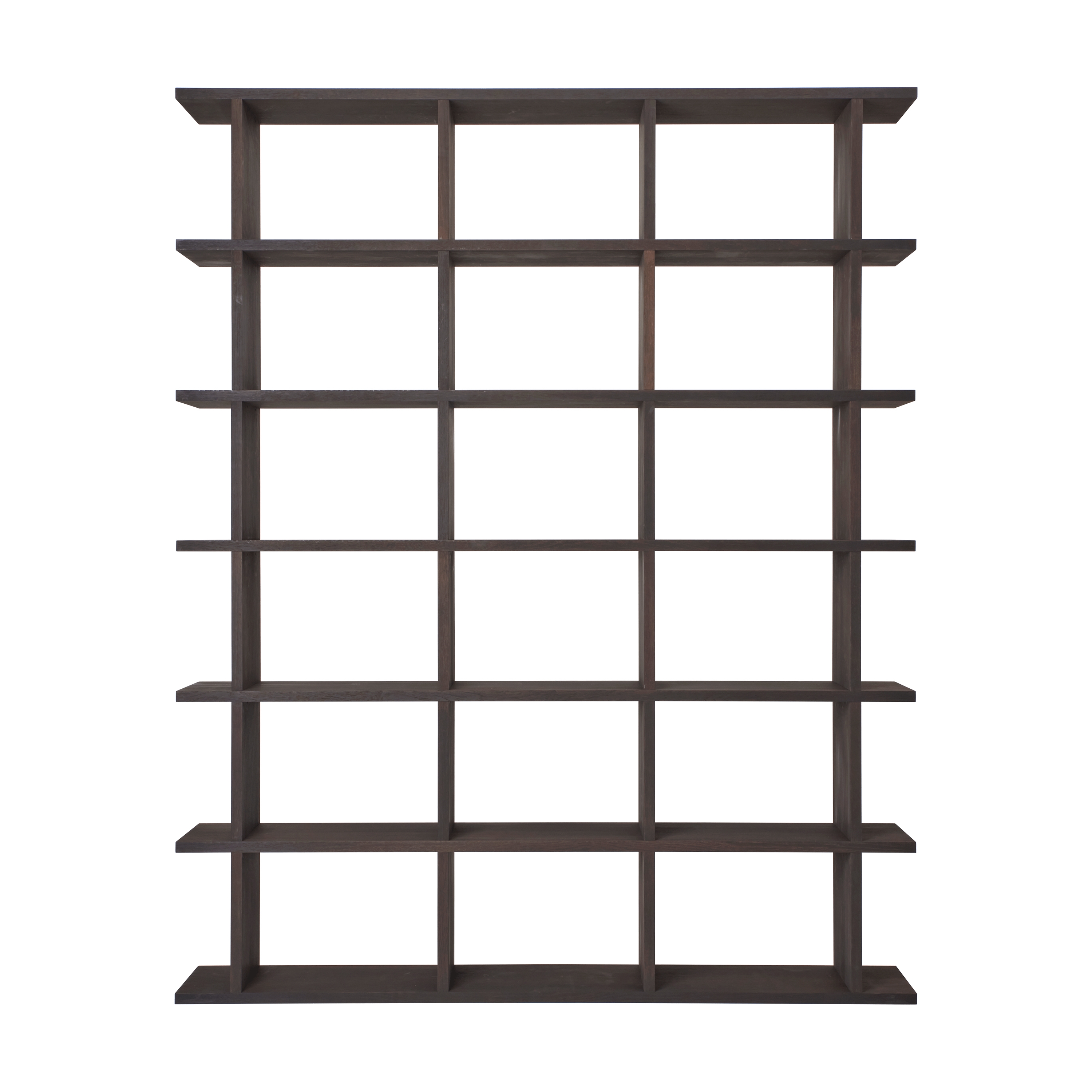 Kona Bookcase - 3x6 - Dark Stained