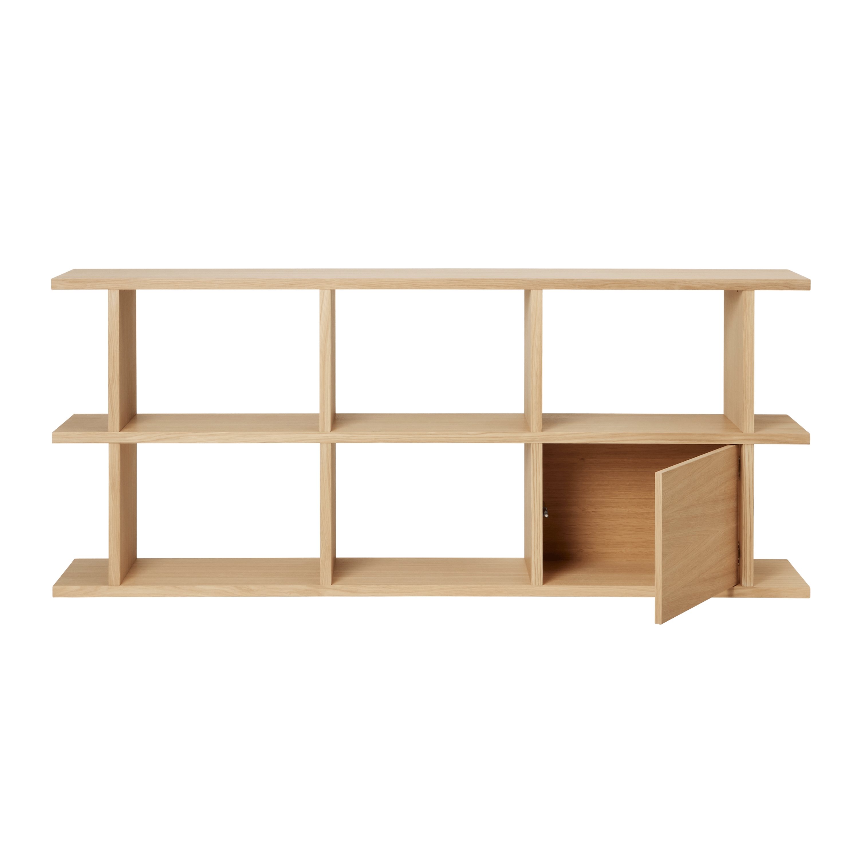 Mostra il prodotto Kona Bookcase Cabinet Insert - Natural del produttore ferm LIVING