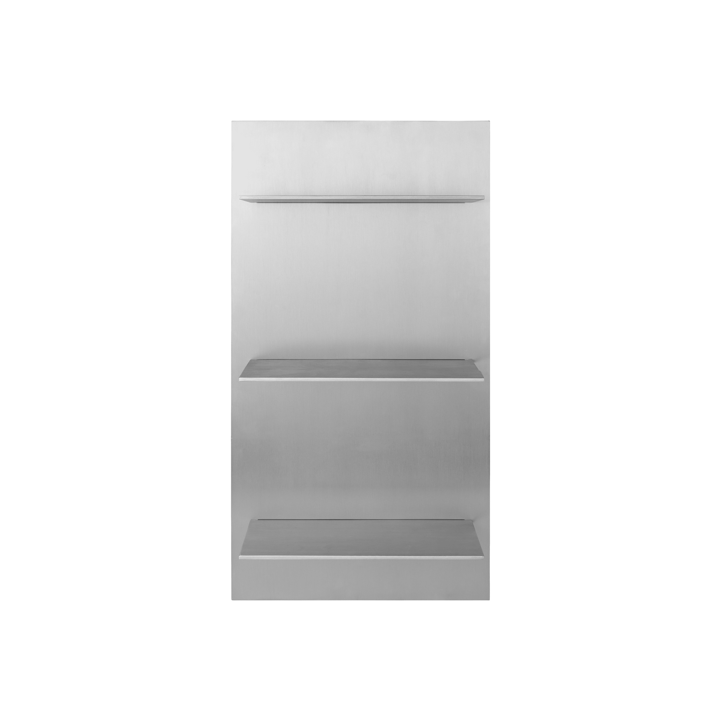 Produkt Lager Wall Shelf - Triple Small - Aluminium des Herstellers ferm LIVING anzeigen