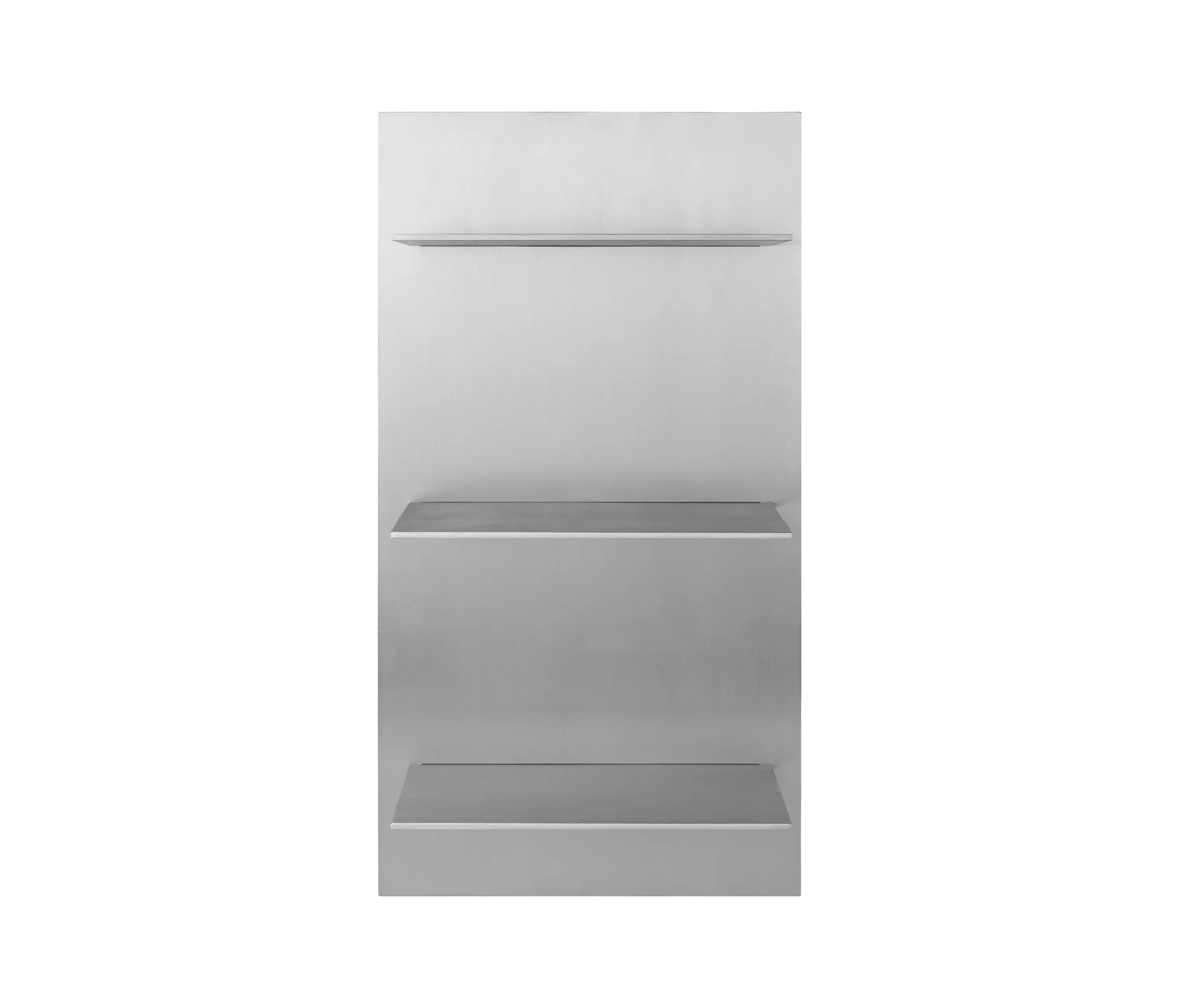 ferm LIVING - Lager Wall Shelf - Triple Small - Aluminium