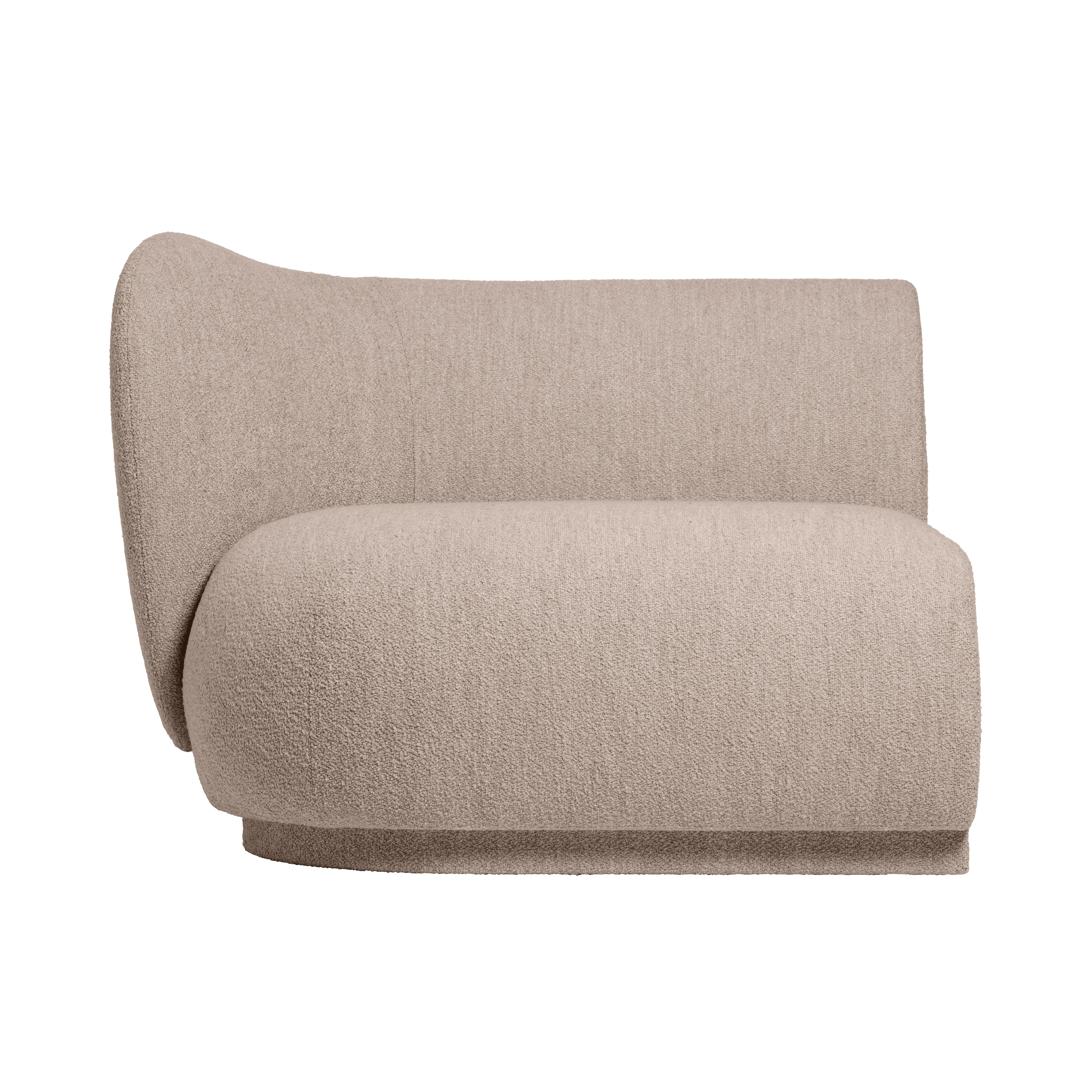 Mostra il prodotto Rico Armrest L Soft Bouclé - Natural del produttore ferm LIVING