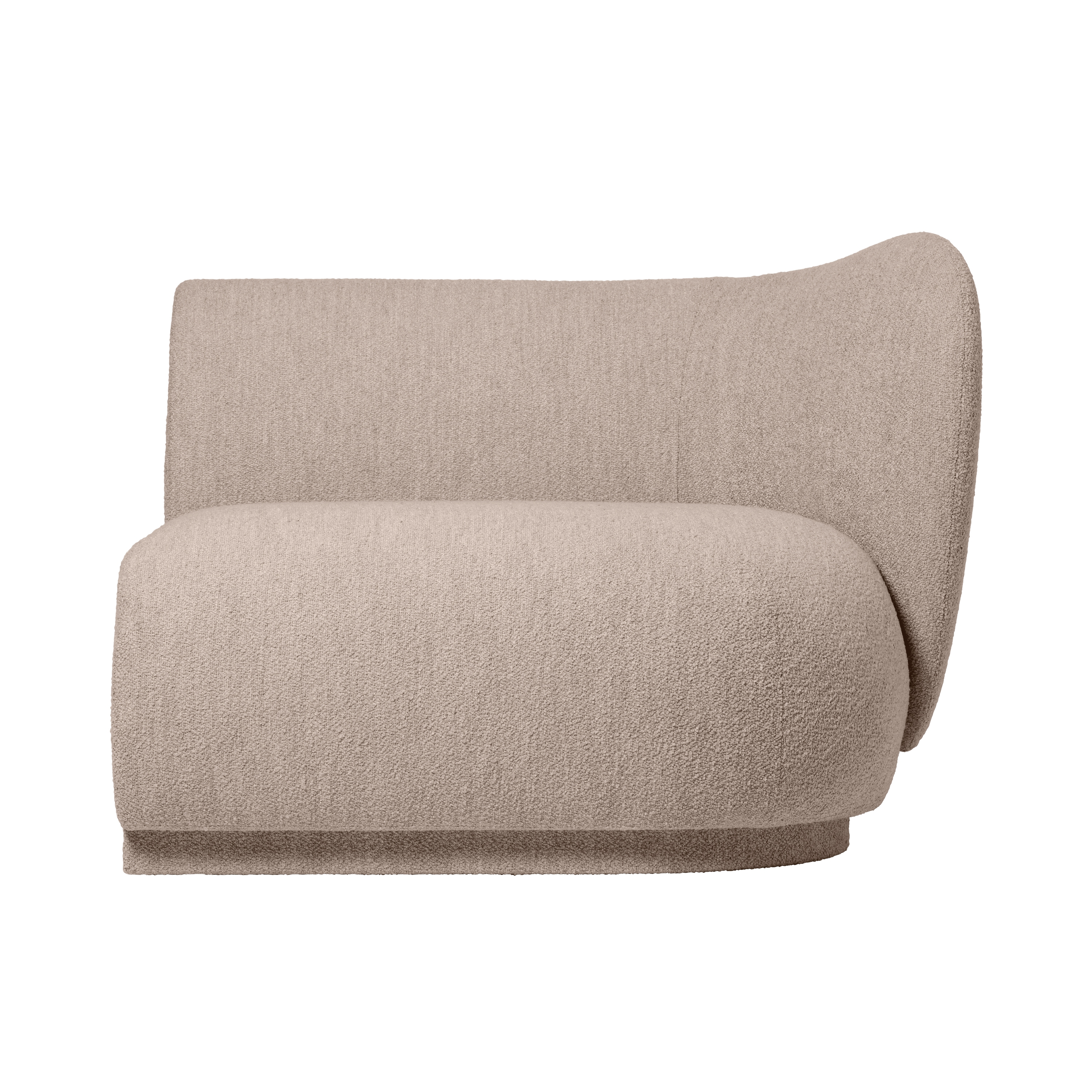 Mostra il prodotto Rico Armrest R Soft Bouclé - Natural del produttore ferm LIVING