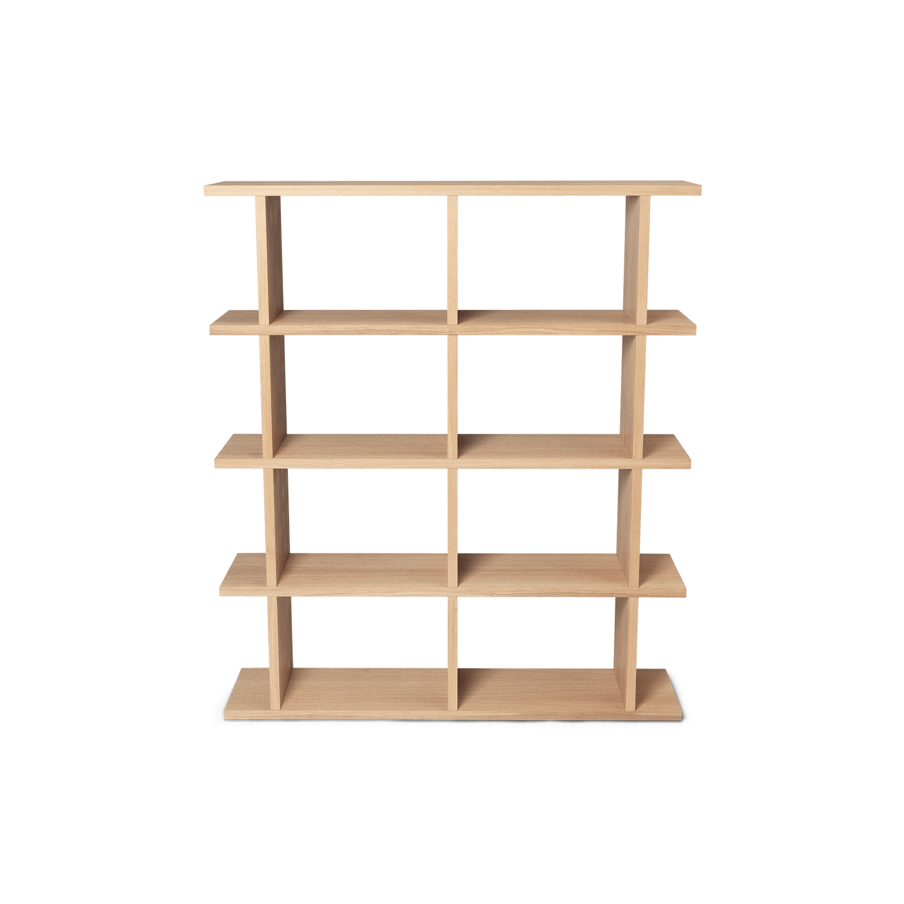 Display product Kona Bookcase 2x4 - Natural from manufacturer ferm LIVING