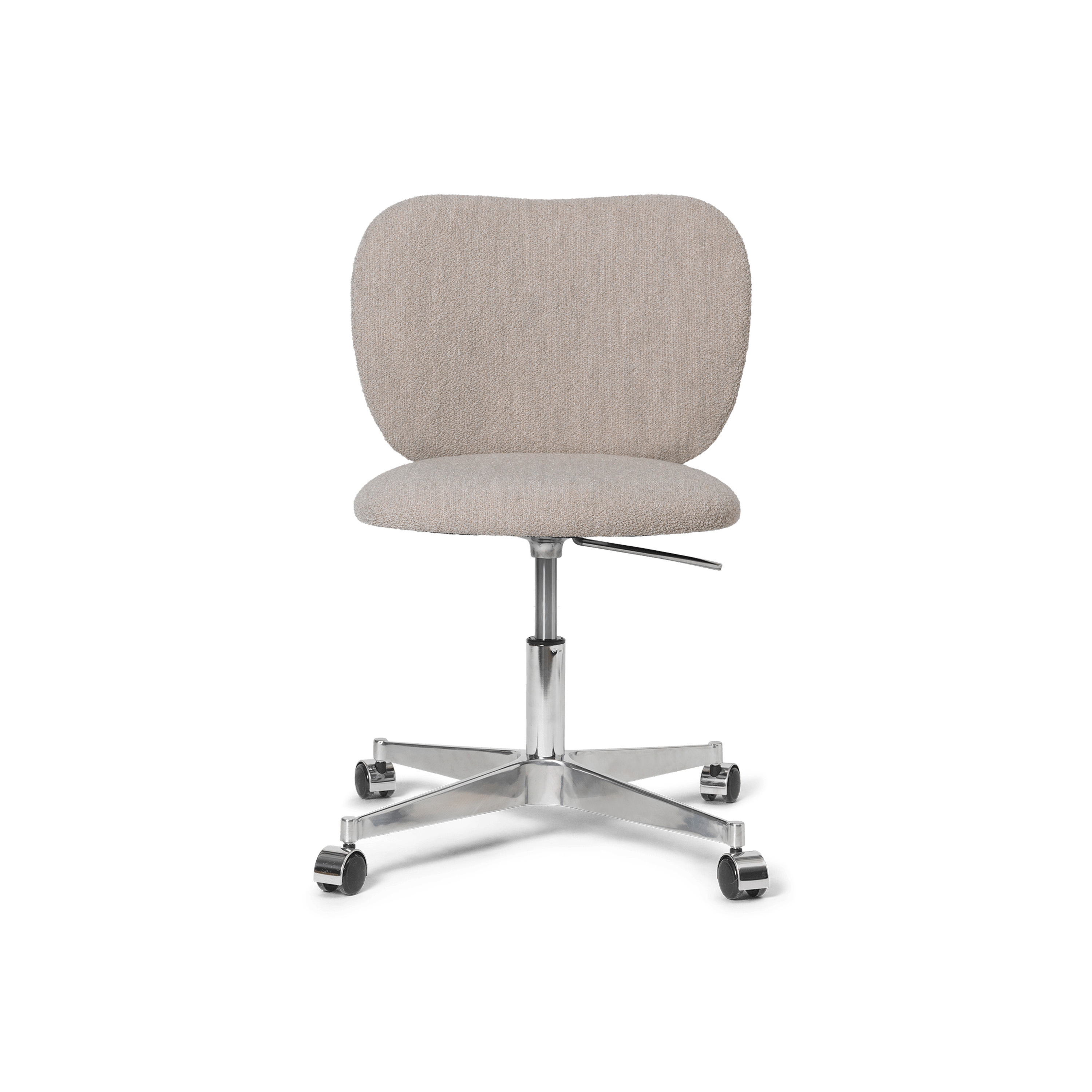 Mostrar el producto Rico Chair w. Castors Soft Bouclé - Natural del fabricante ferm LIVING