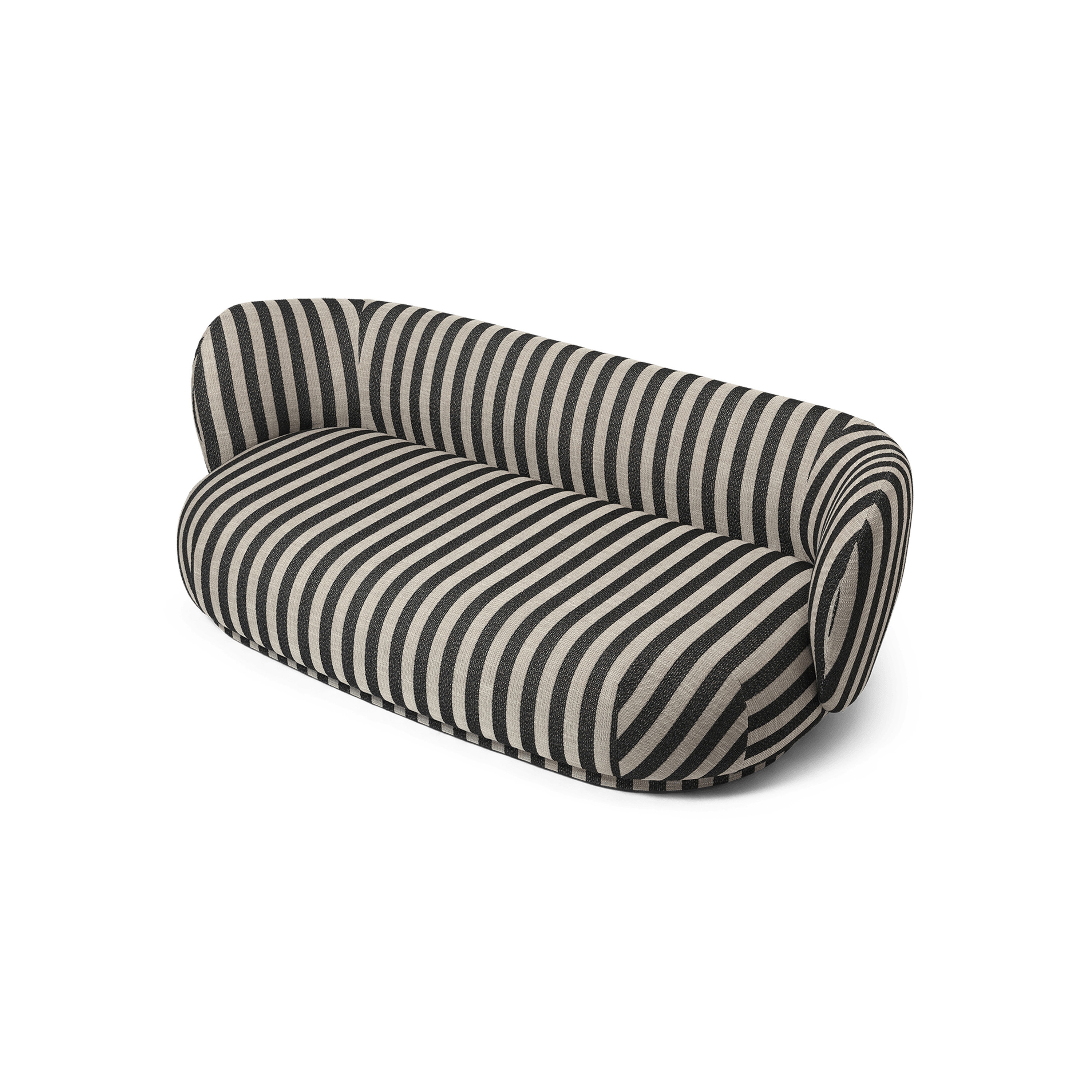 Display product Rico Lounger Sofa Louisiana - Sand/Black from manufacturer ferm LIVING