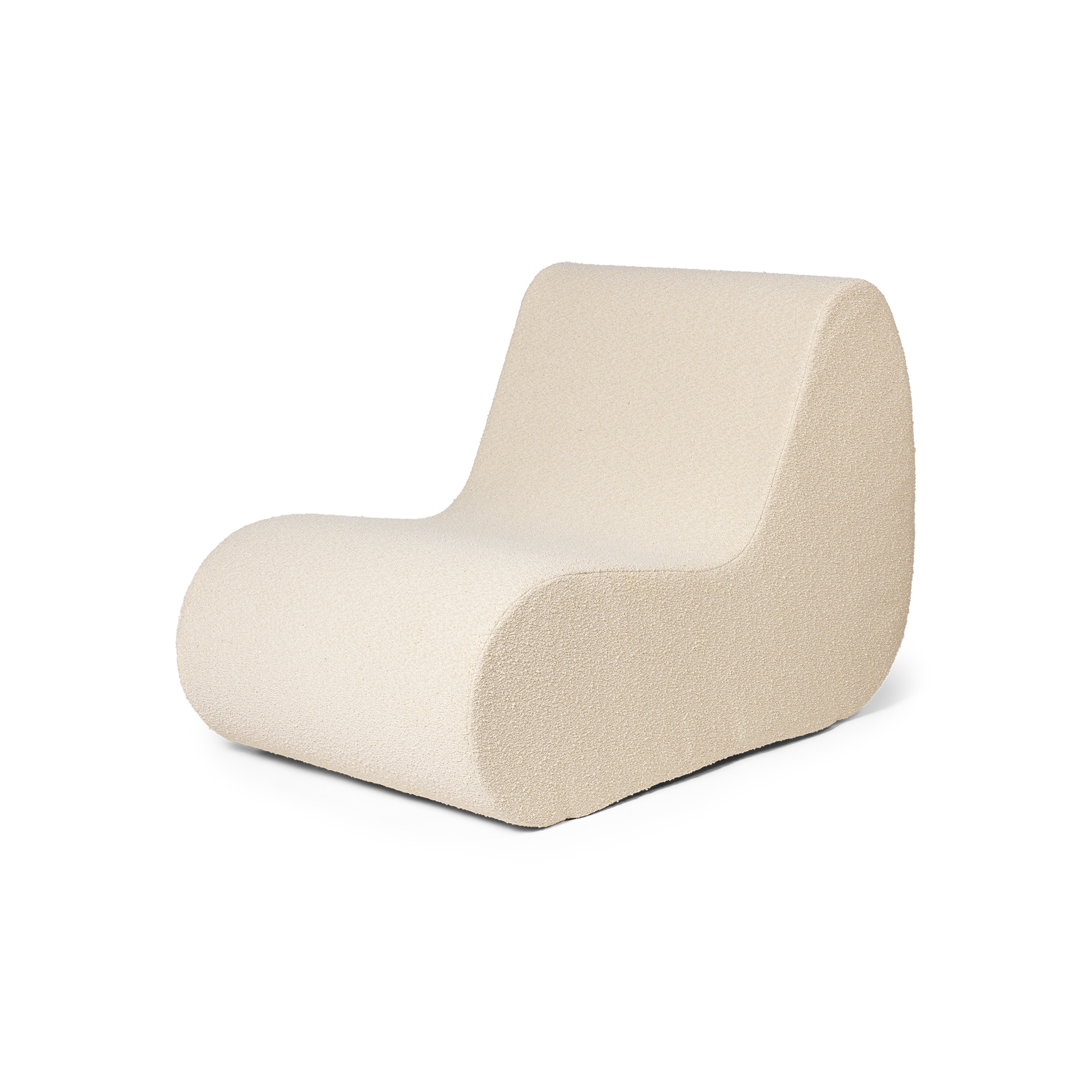 Display product Rouli Center Module Pure Bouclé - Off-white from manufacturer ferm LIVING