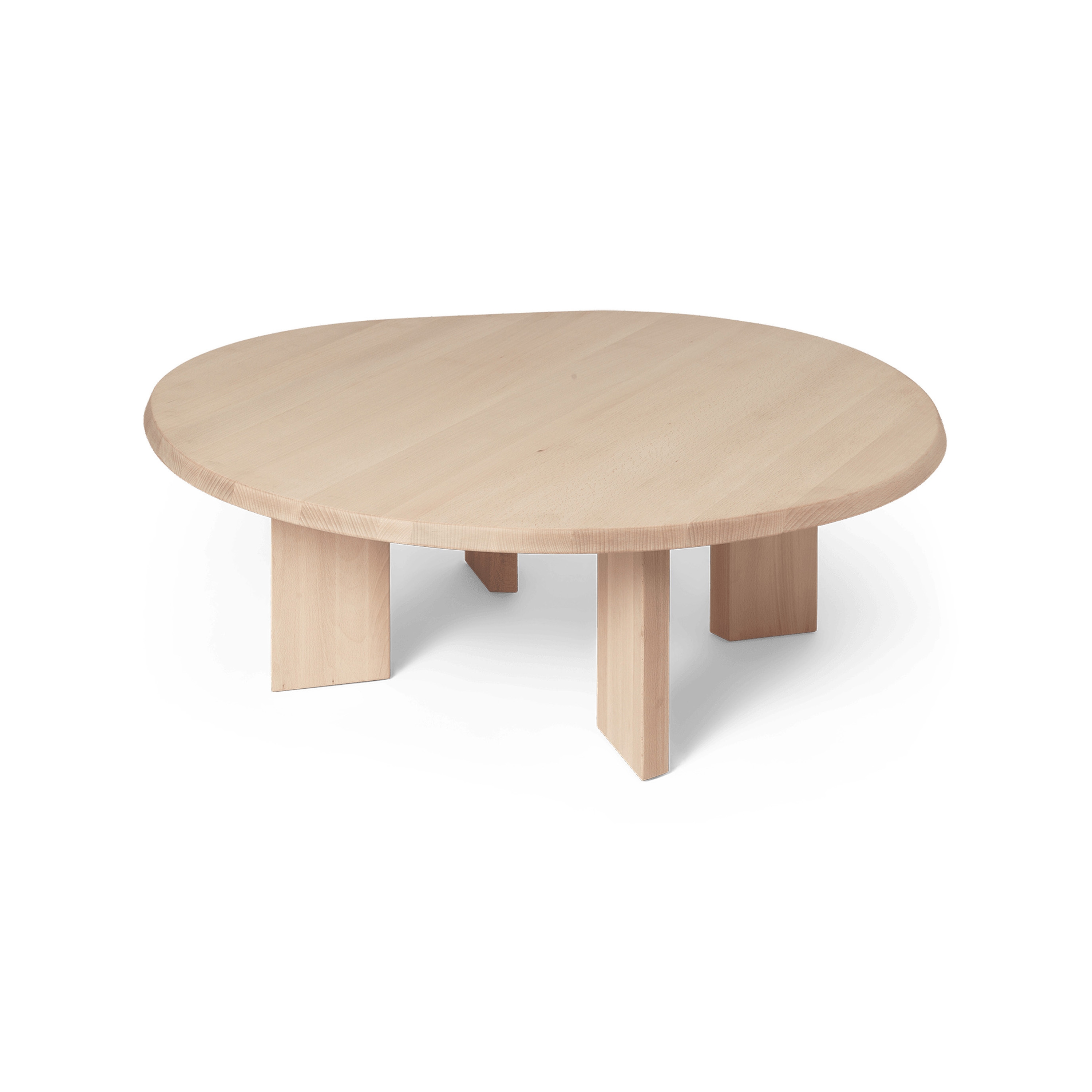 Tarn Coffee Table - White Oiled Beech
