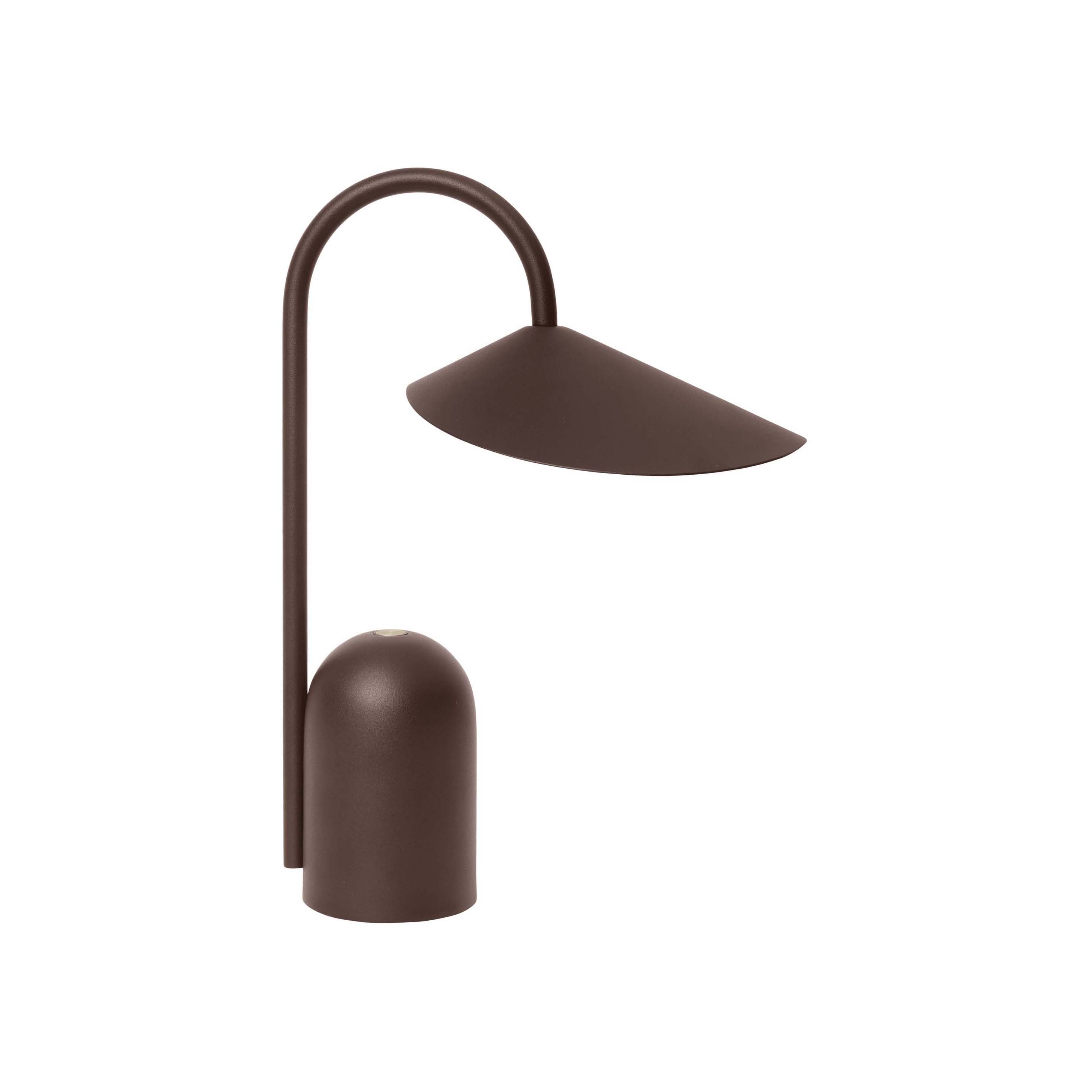 Arum Portable Lamp - Dark Chocolate