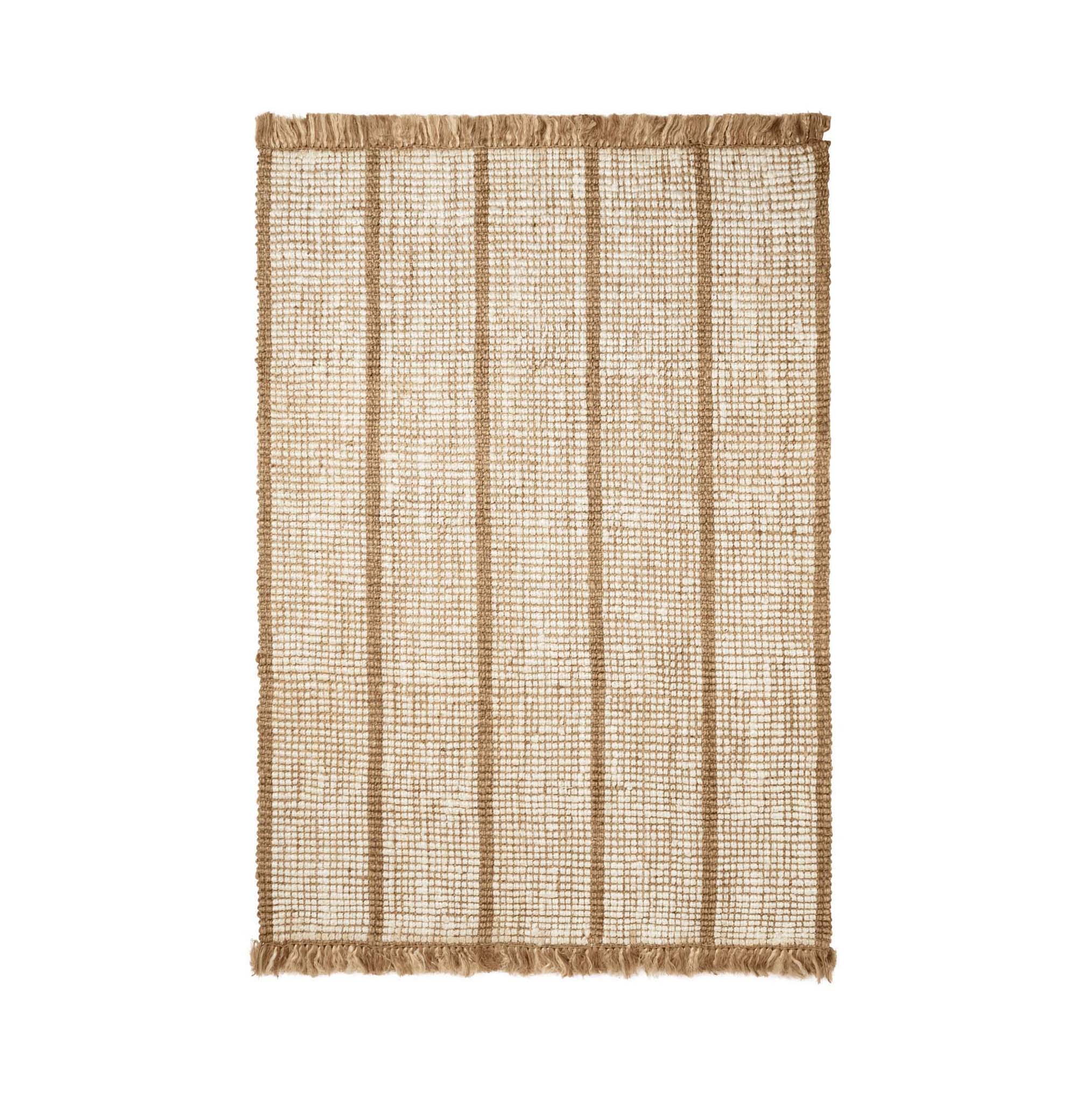 Mostra il prodotto Athens Stripes Rug - 140 x 200 - Natural/Off-white del produttore ferm LIVING
