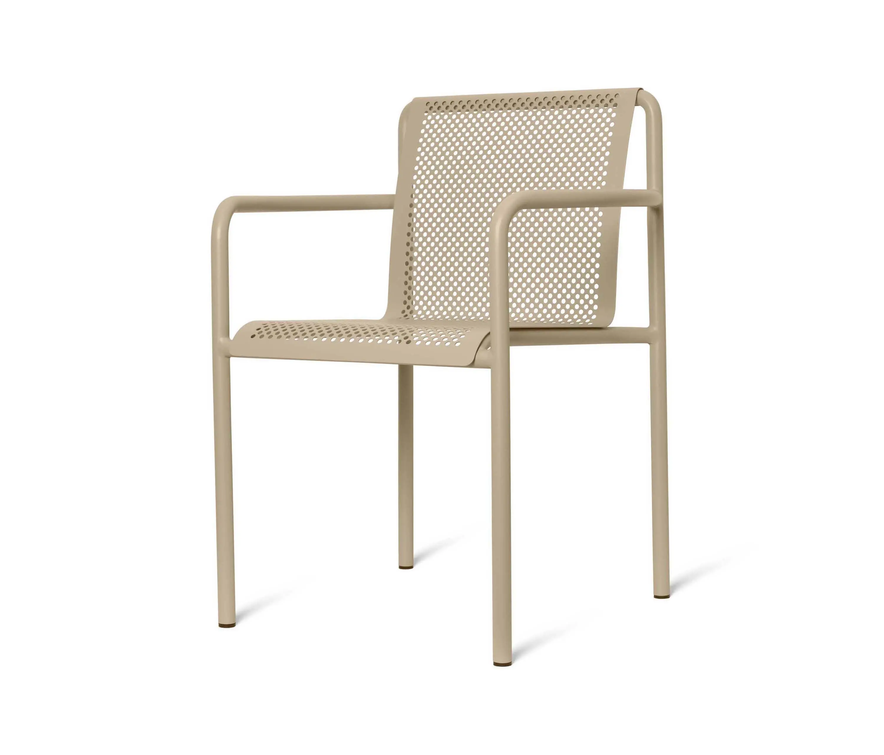 ferm LIVING - Dapple Chair with Arms - Cashmere