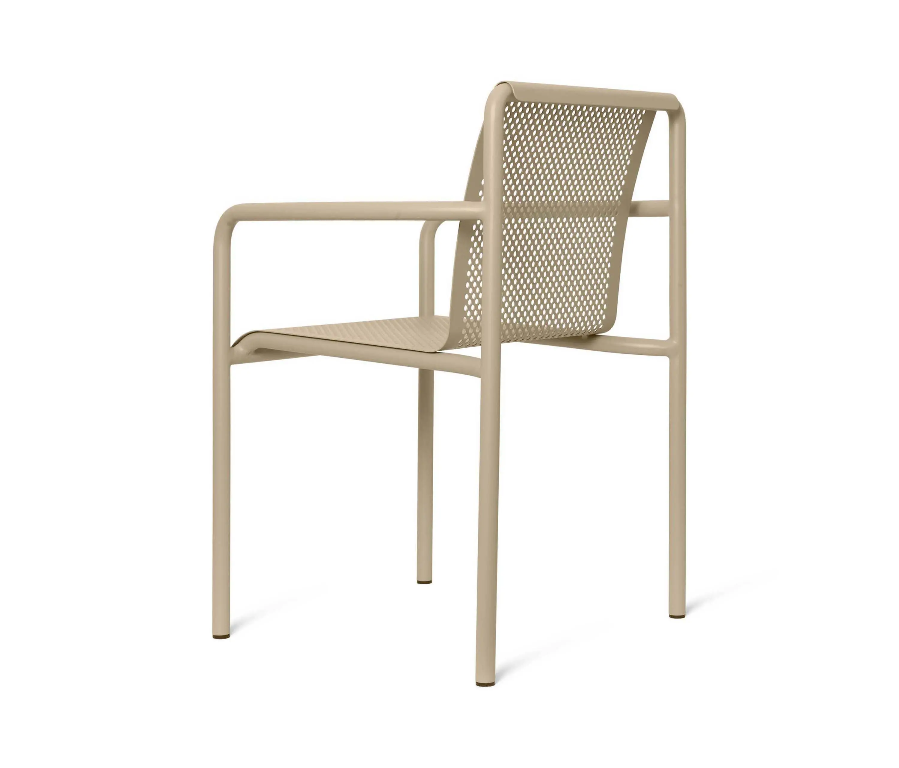 ferm LIVING - Dapple Chair with Arms - Cashmere