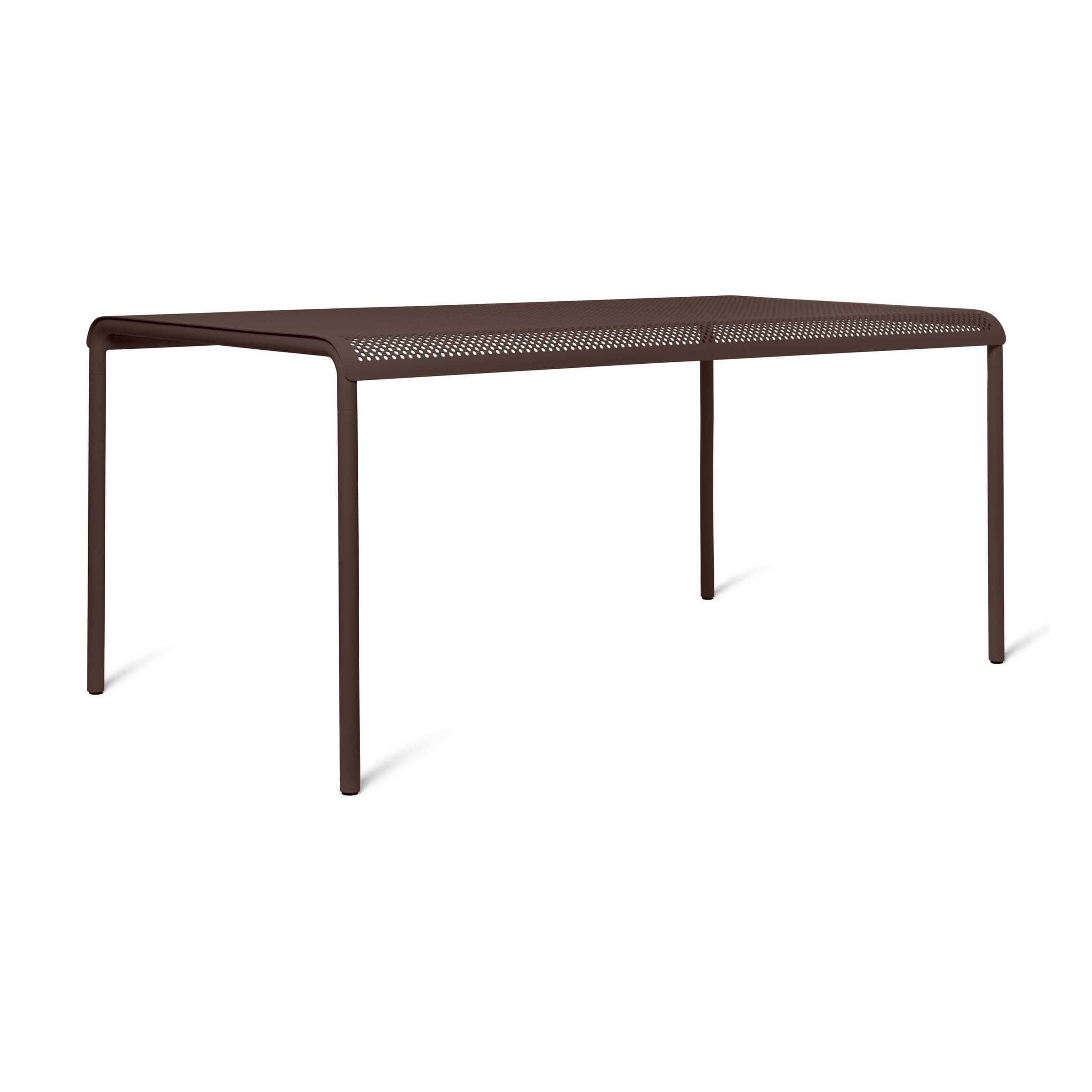 Dapple Dining Table - 160 x 90 - Dark Chocolate
