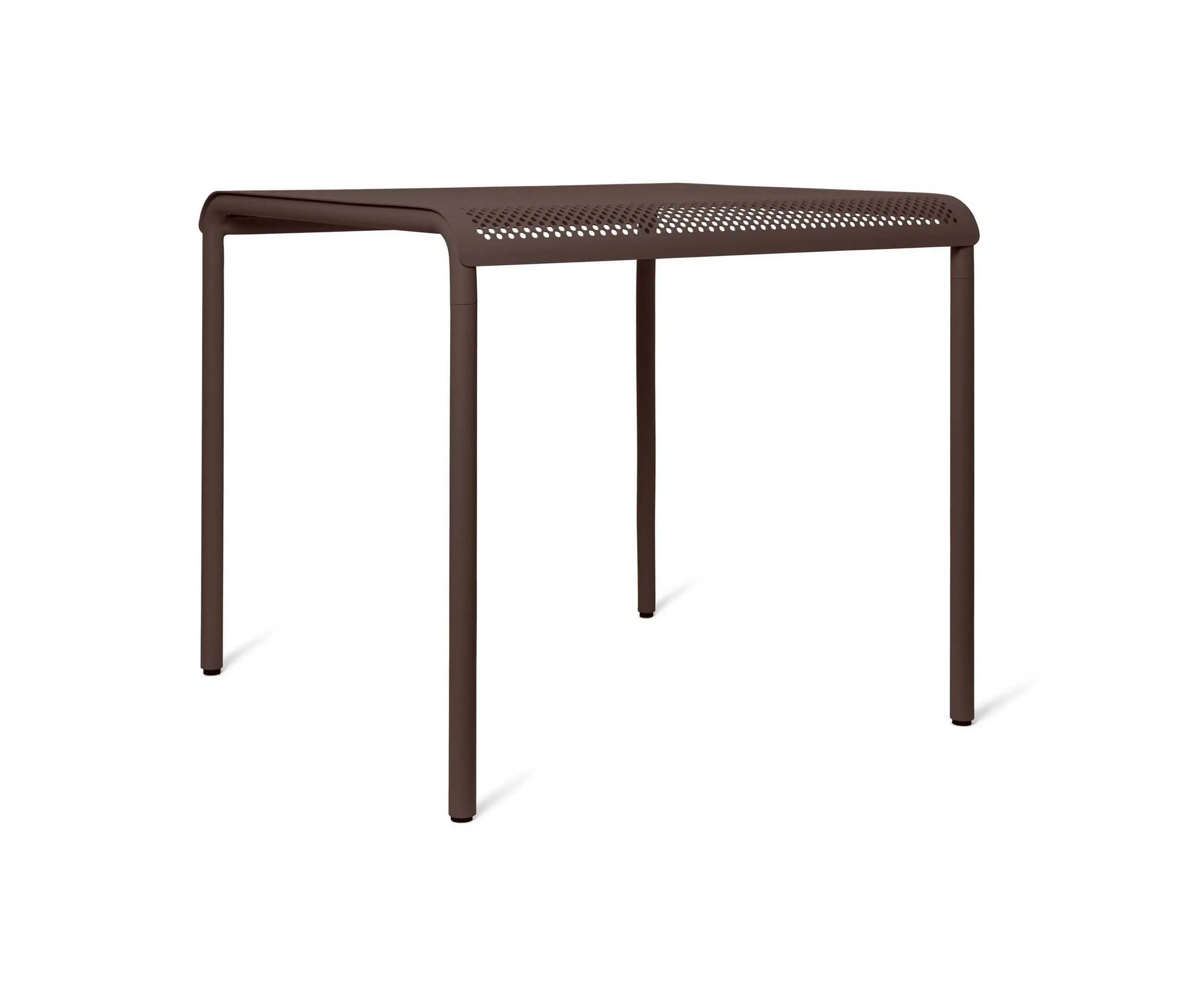 ferm LIVING - Dapple Dining Table - 80 x 80 - Dark Chocolate