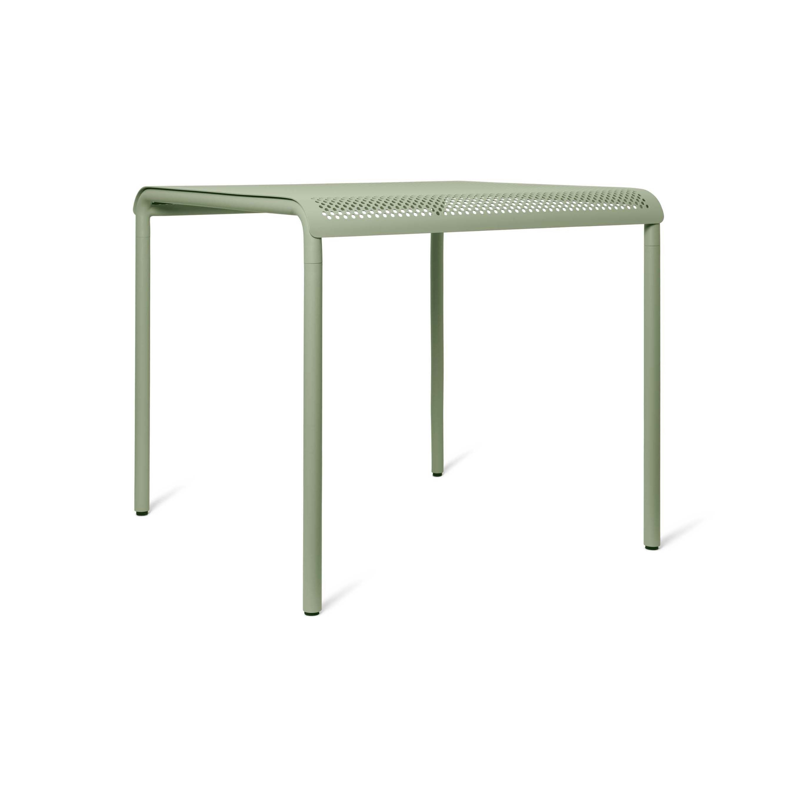 Display product Dapple Dining Table - 80 x 80 - Tea Green from manufacturer ferm LIVING
